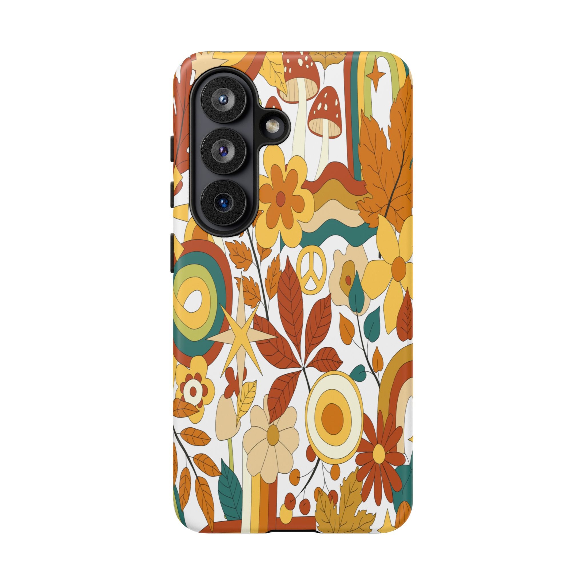 Samsung Galaxy 70s Groovy Hippie Retro Tough Phone Cases
