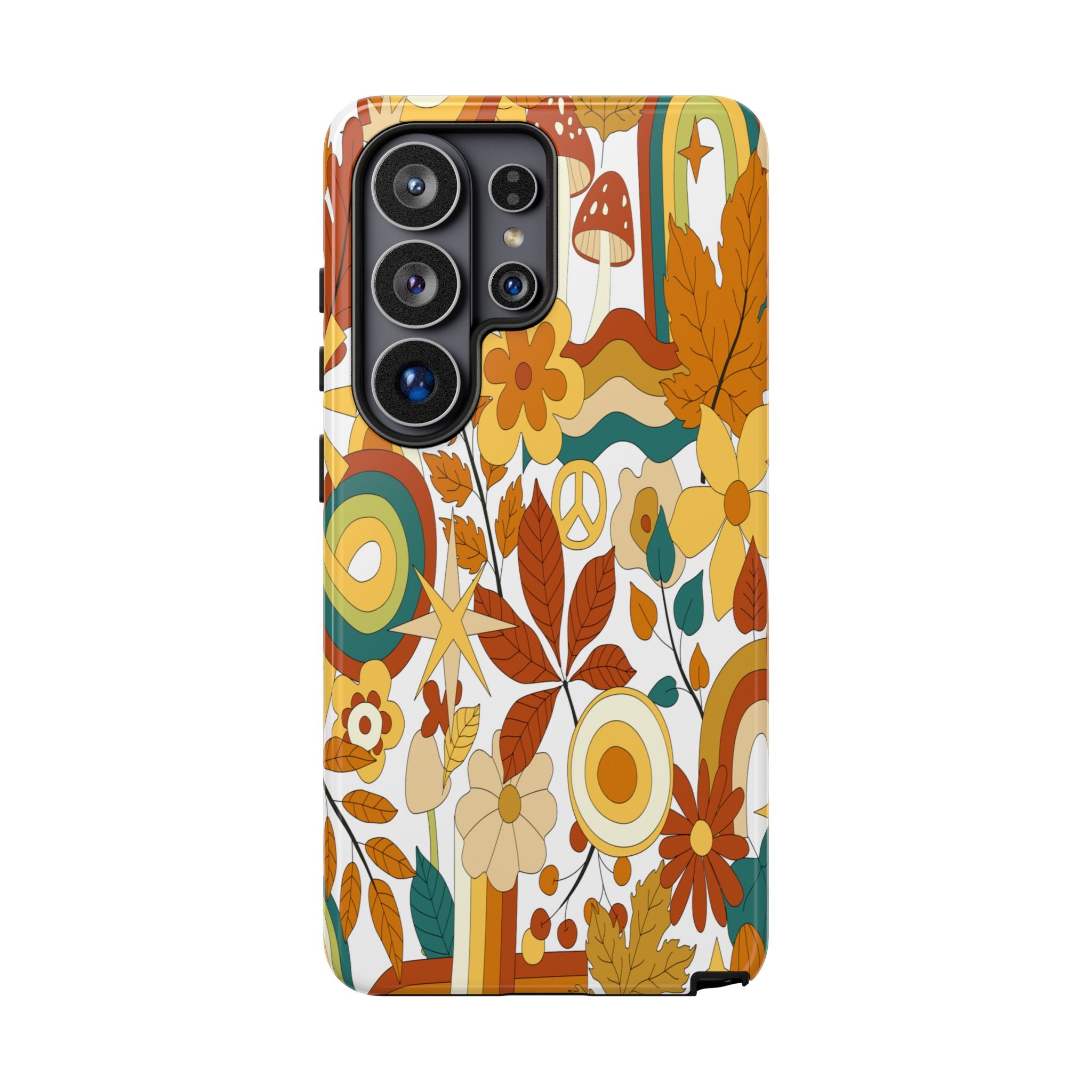 Samsung Galaxy 70s Groovy Hippie Retro Tough Phone Cases