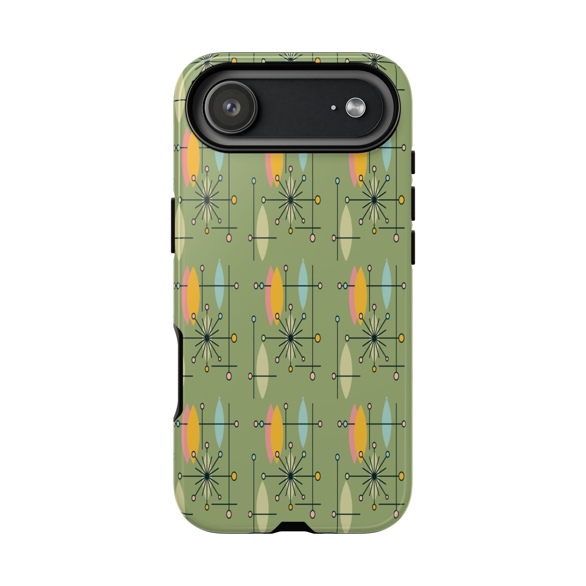 Sputnik Atomic MCM 50s Starburst iPhone Case