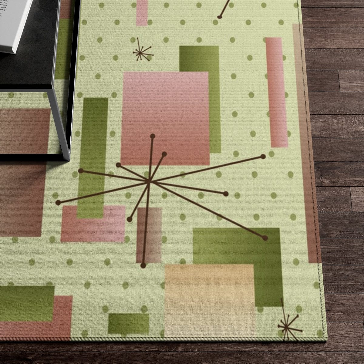 Kate McEnroe New York 1950s Retro Vintage Mid Century Modern Area RugRugs15815762694236570444