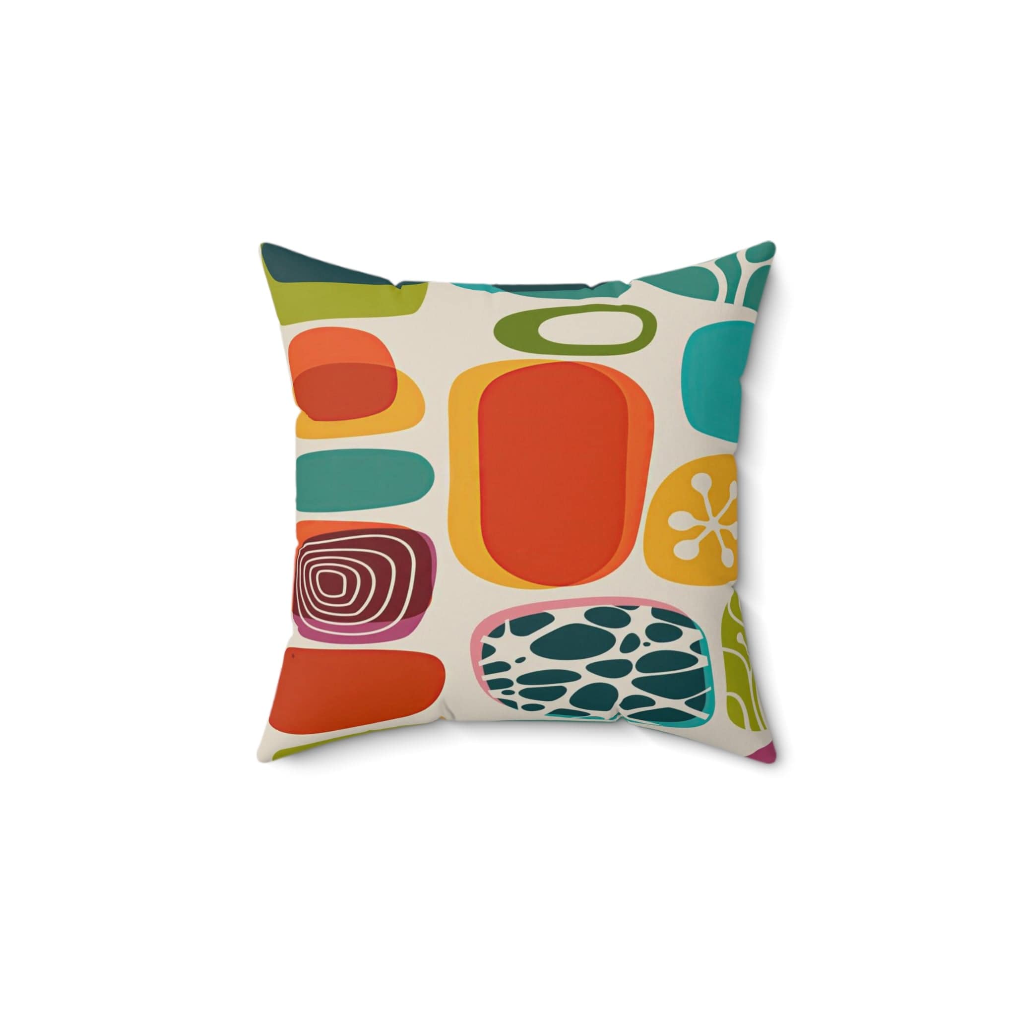 Kate McEnroe New York 50s Mid Century Modern Amoeba Throw PillowThrow Pillows15048402173713721766