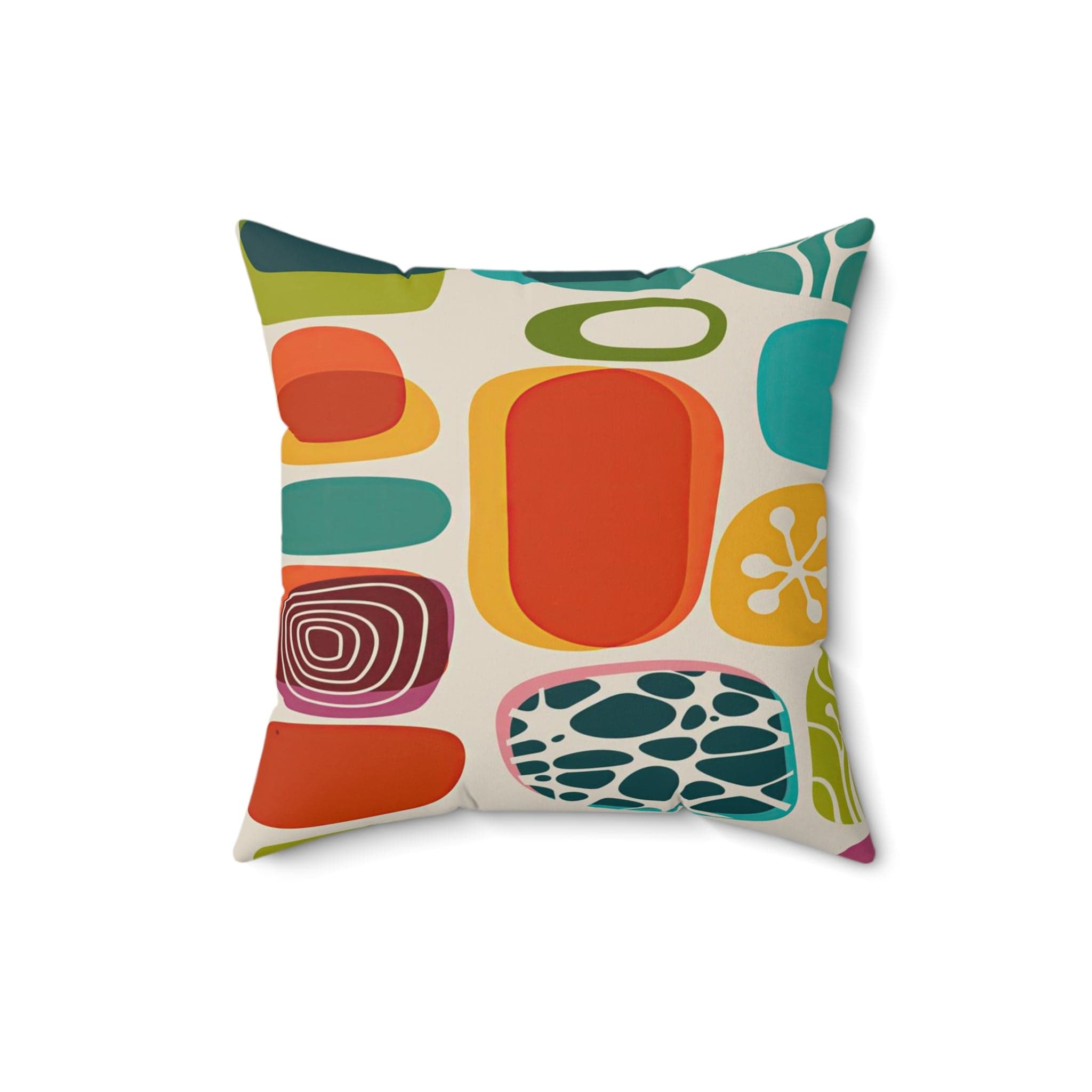 Kate McEnroe New York 50s Mid Century Modern Amoeba Throw PillowThrow Pillows33628064521904286469