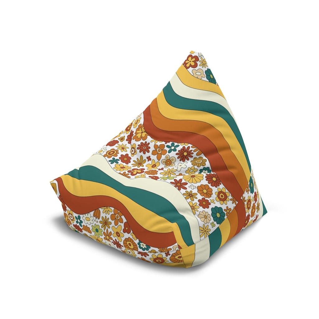 Kate McEnroe New York 70s Groovy Hippie Retro Bean Bag Chair Cover