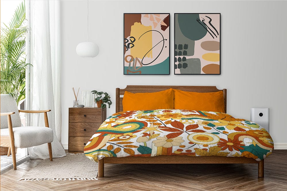 Kate McEnroe New York 70S Groovy Hippie Retro Mid Century Modern ComforterComfortersComforter - 68x88 - Twin - 2022073023181248