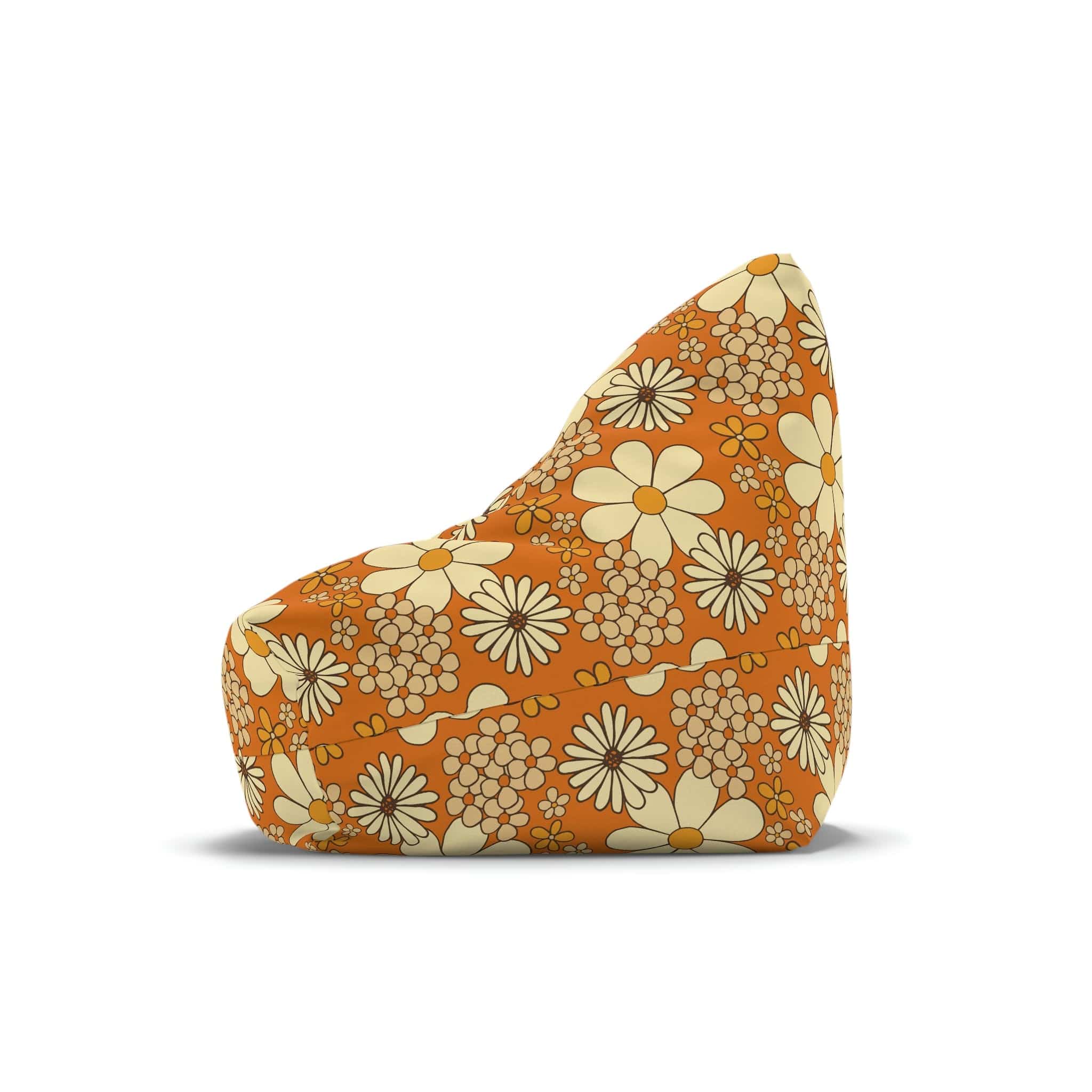 Kate McEnroe New York 70s Retro Groovy Hippie Floral Bean Bag Chair CoverBean Bag Chair Covers11518818829278490581