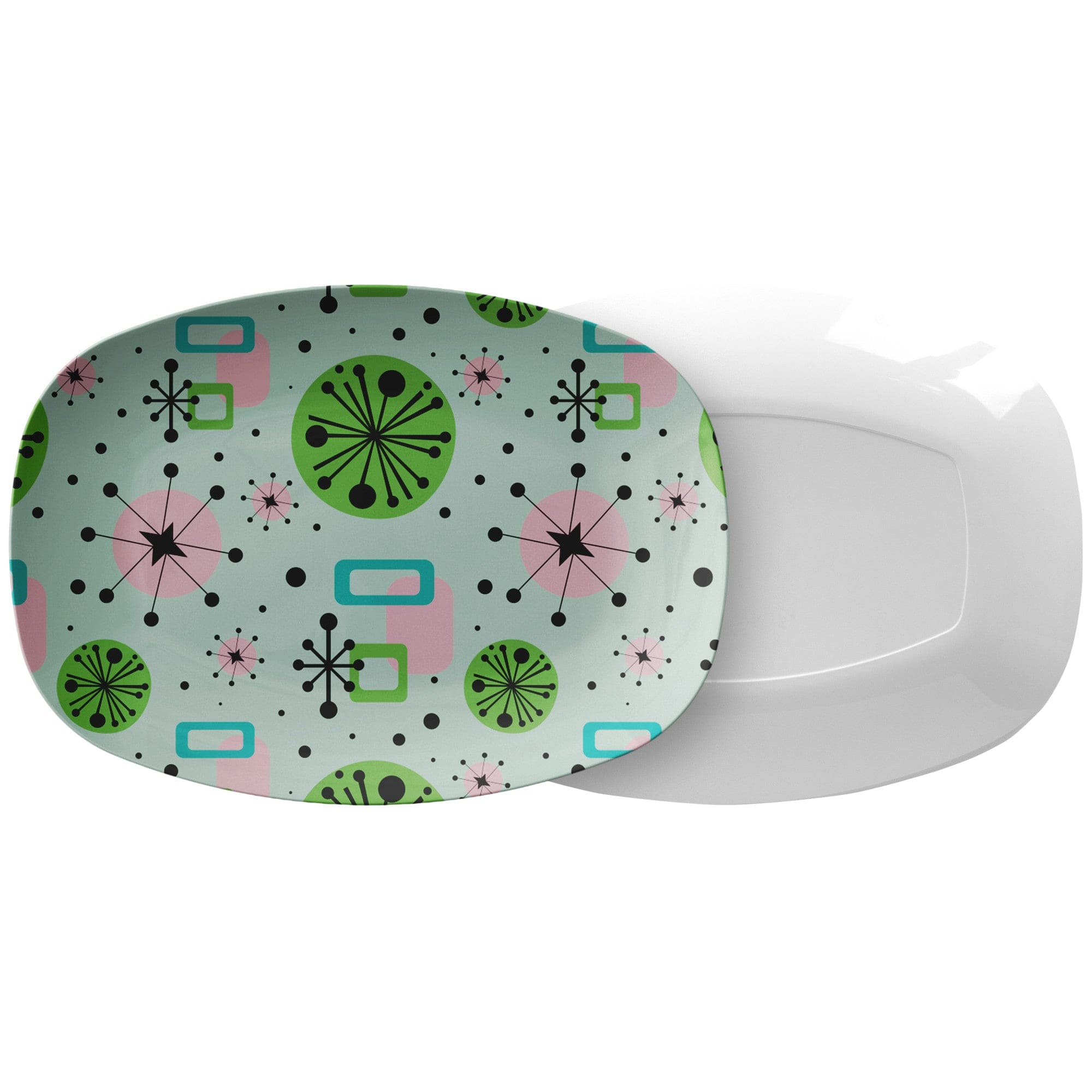 Kate McEnroe New York Atomic Age Mid Century Modern Retro Serving PlatterServing PlattersP22 - ATM - SPT - 62