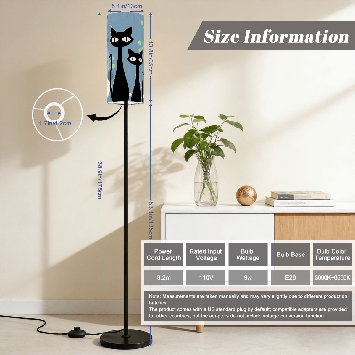 Kate McEnroe New York Atomic Cat Boomerang Starburst Slim Floor Lamp, Retro MCM LightSlim Floor LampsxsL9l7yotb