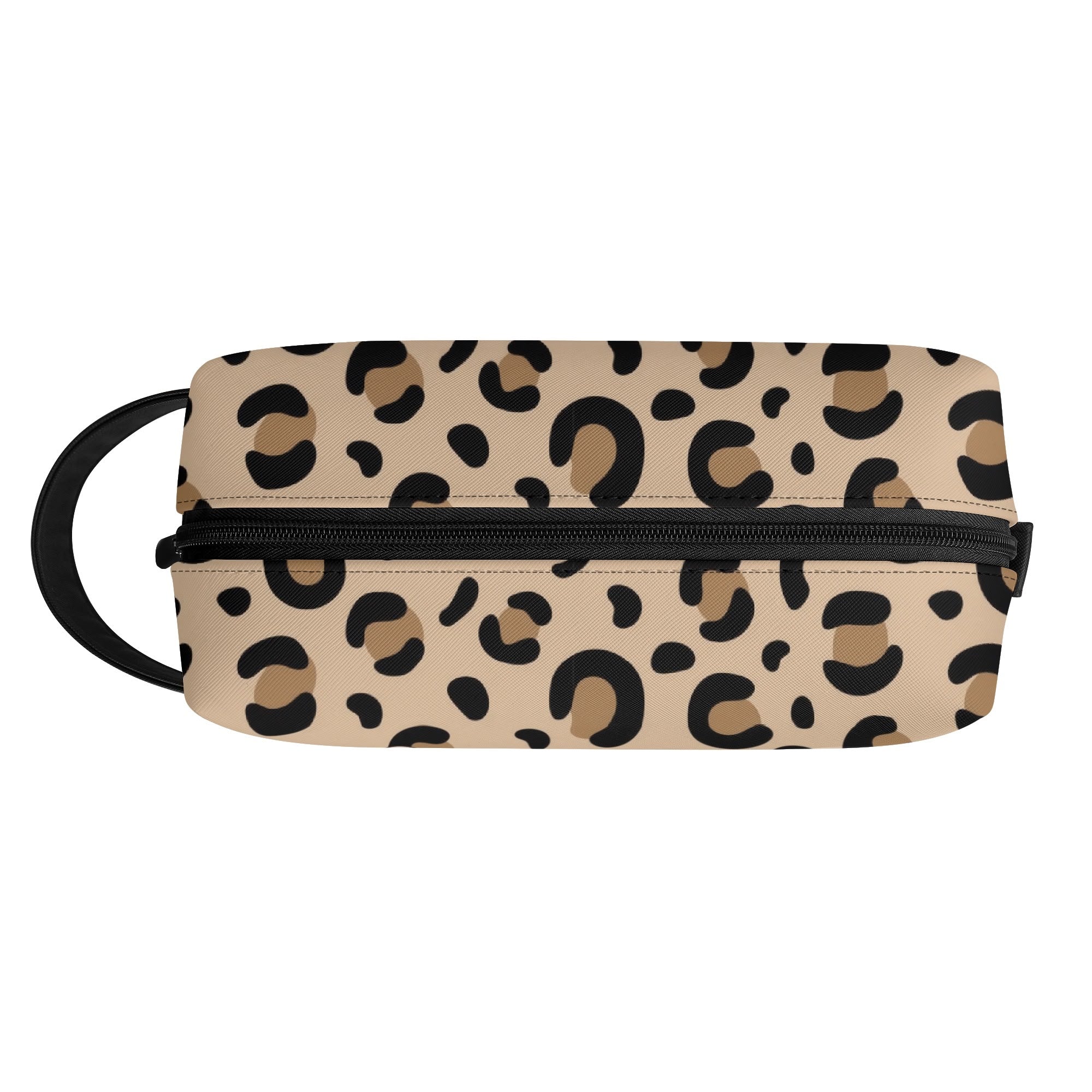 Kate McEnroe New York Atomic Cat Cowgirl Leopard Print Toiletry Bag, Retro Western Kitsch Dopp Kit, Mid Century Modern Travel OrganizerCosmetic & Toiletry BagsW8MQZZOW - 2