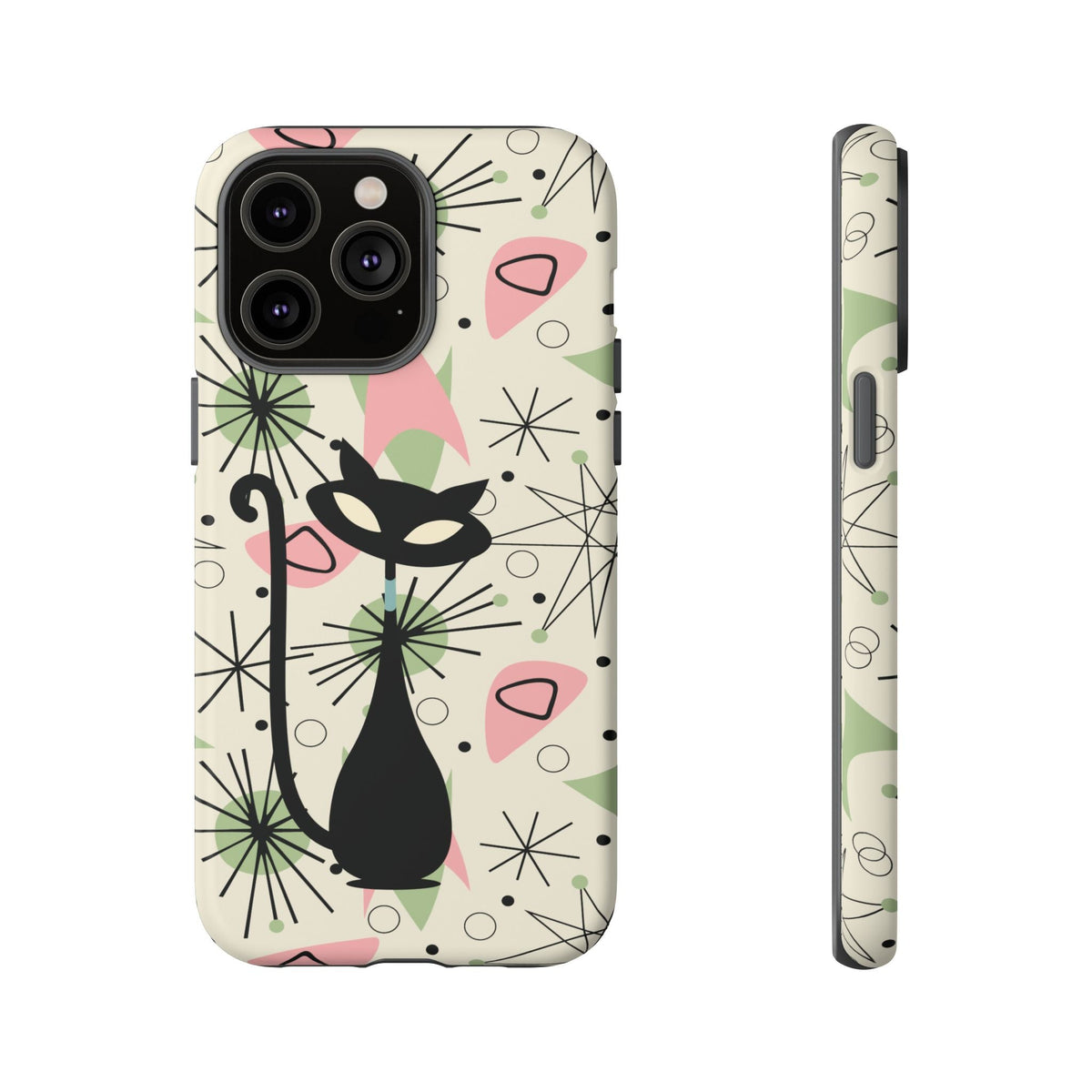 Kate McEnroe New York Atomic Cat Mid Century Modern iPhone CasePhone Cases10266713074427669116