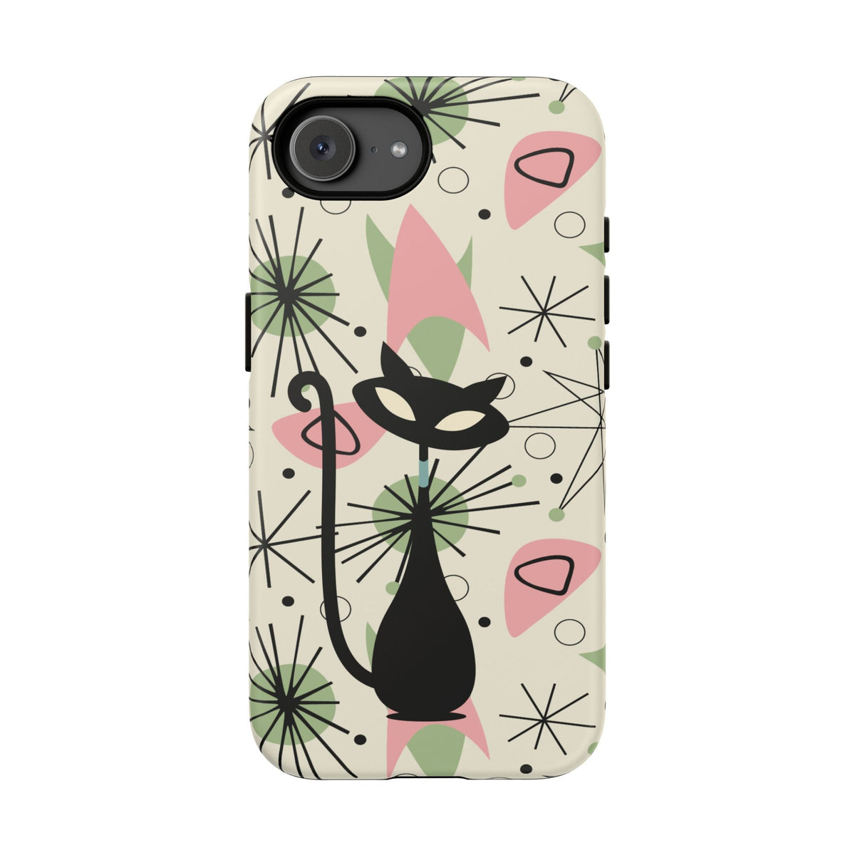 Kate McEnroe New York Atomic Cat Mid Century Modern iPhone CasePhone Cases16694844252949094978