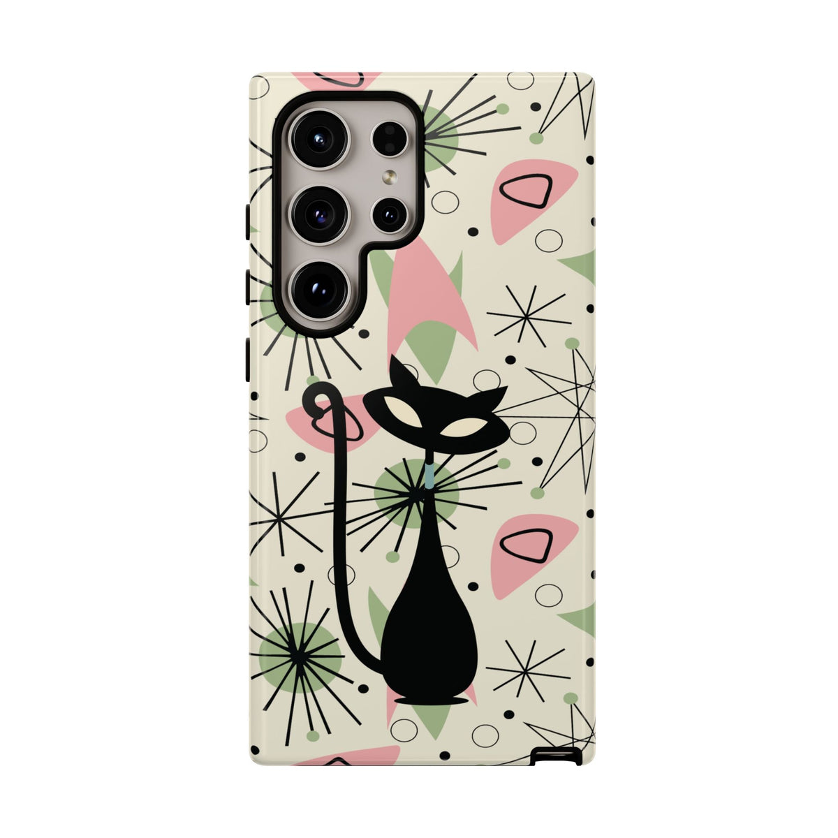 Kate McEnroe New York Atomic Cat Mid Century Modern Samsung Phone CasePhone Cases32851059858946119689