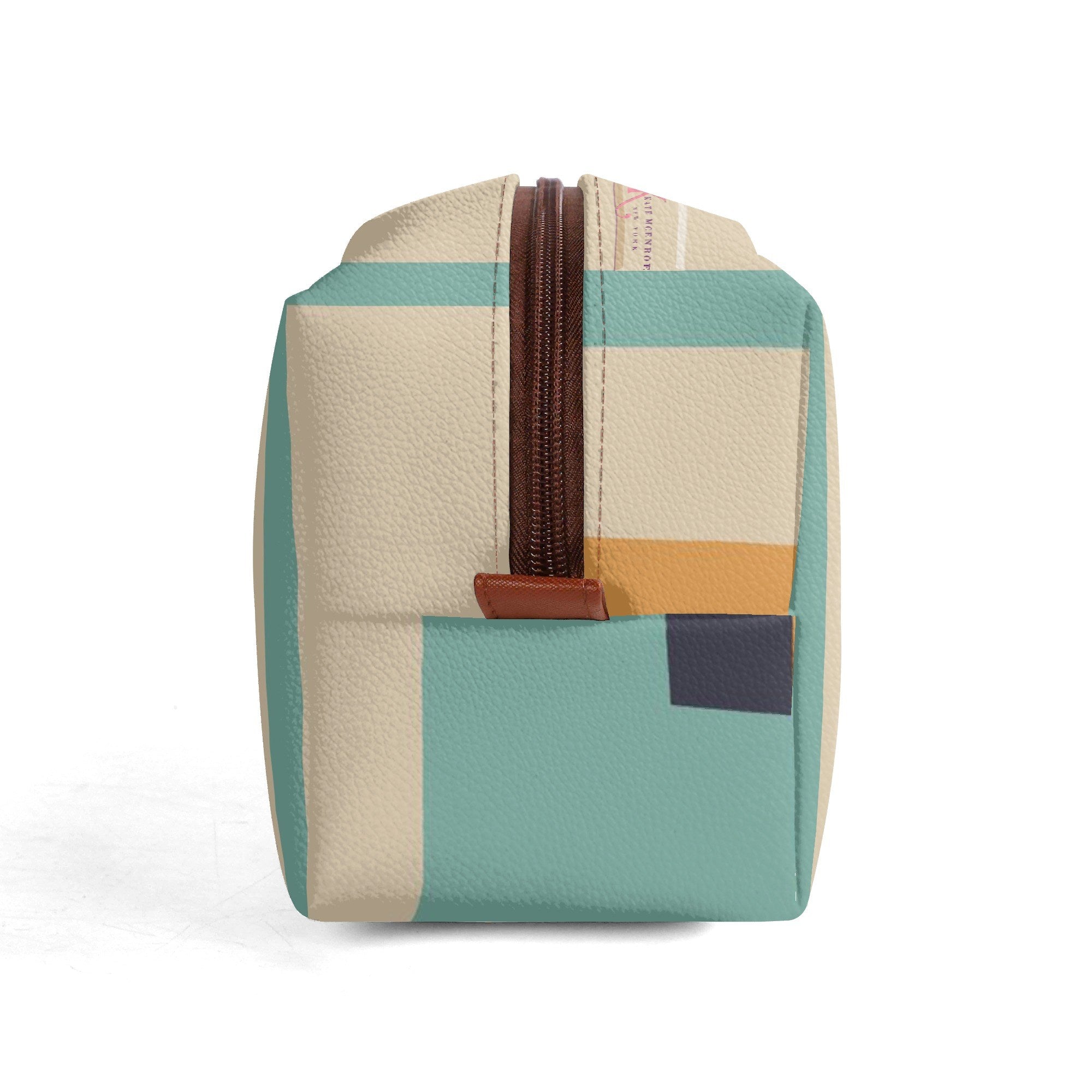 Kate McEnroe New York Atomic Cat Mid Century Modern Toiletry Bag, Retro Kitsch Travel Cosmetic CaseCosmetic & Toiletry BagsWLX8X6ZW - 1