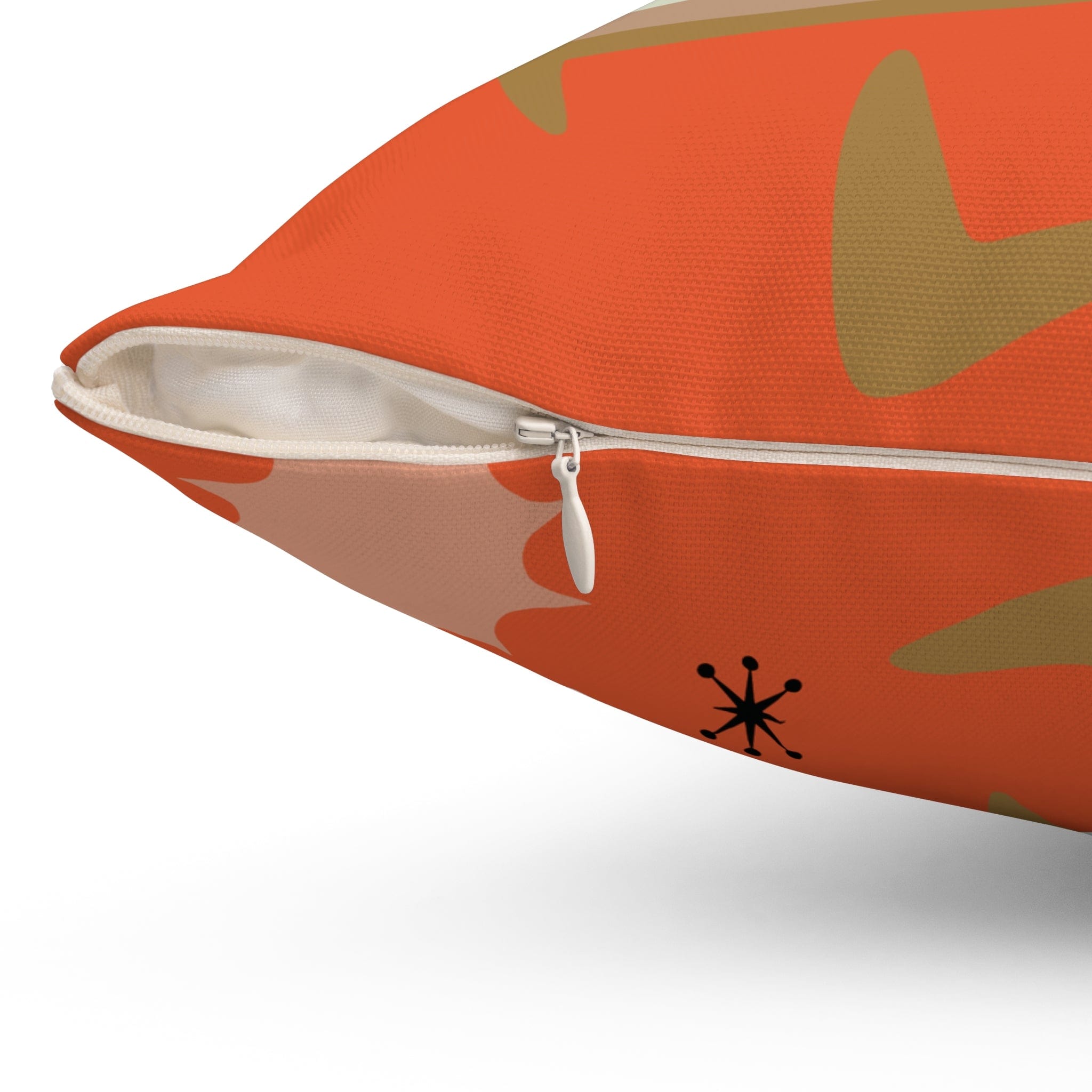 Kate McEnroe New York Atomic Cat Mid Mod Retro Vintage Starbursts Throw PillowThrow Pillows26397188219817405019