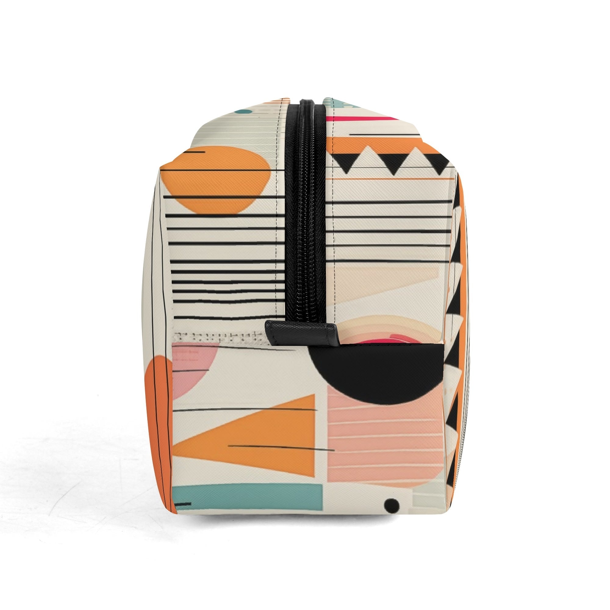 Kate McEnroe New York Atomic Cat Retro Mod Travel Dopp Kit, Mid Century Modern Geometric Toiletry Bag, 50s Space Age OrganizerCosmetic & Toiletry BagsW0ZGL52W - 2