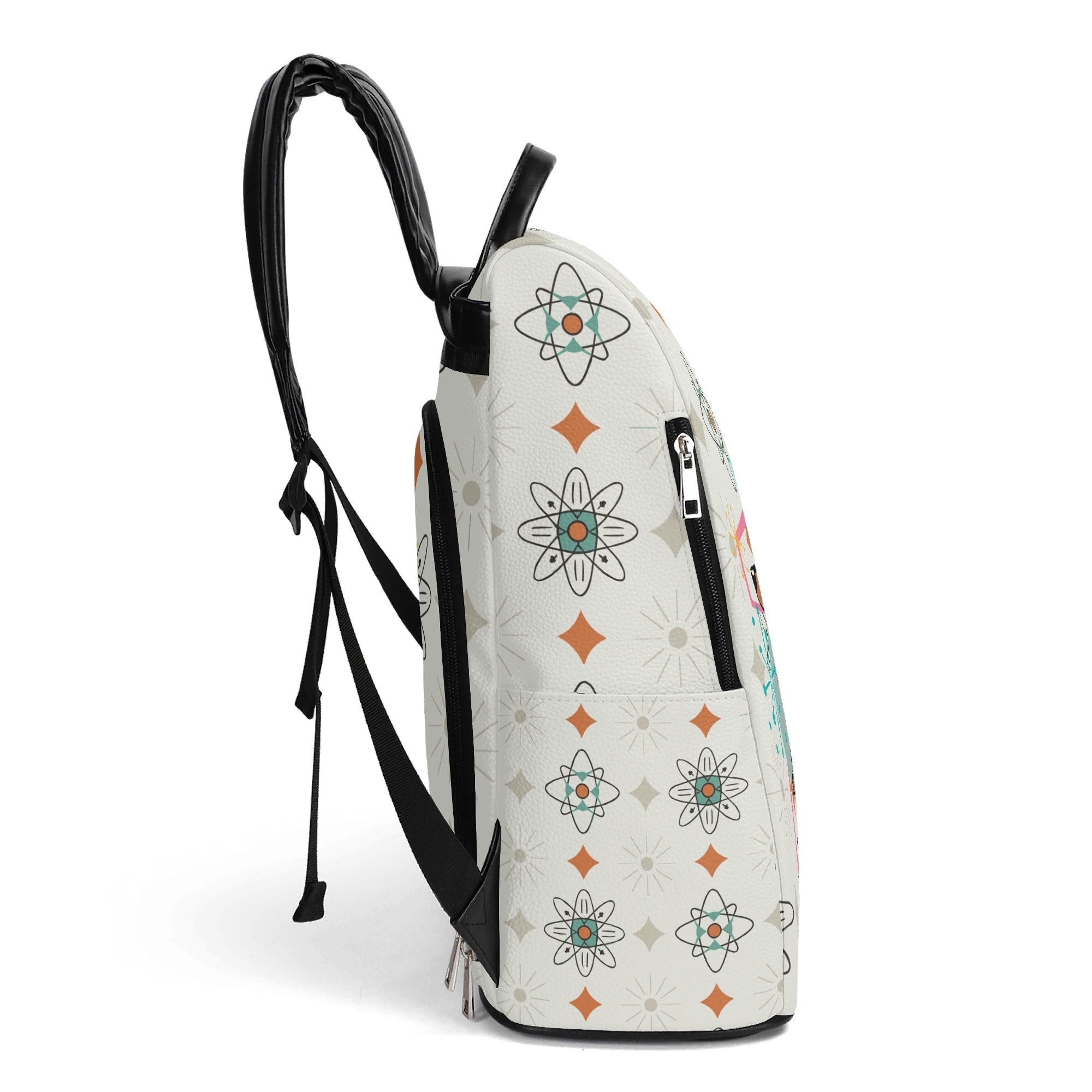 Kate McEnroe New York Atomic Dachshund Mid Century Modern Retro Backpack Wiener Dog BagBackpacksW8MX73XW-1