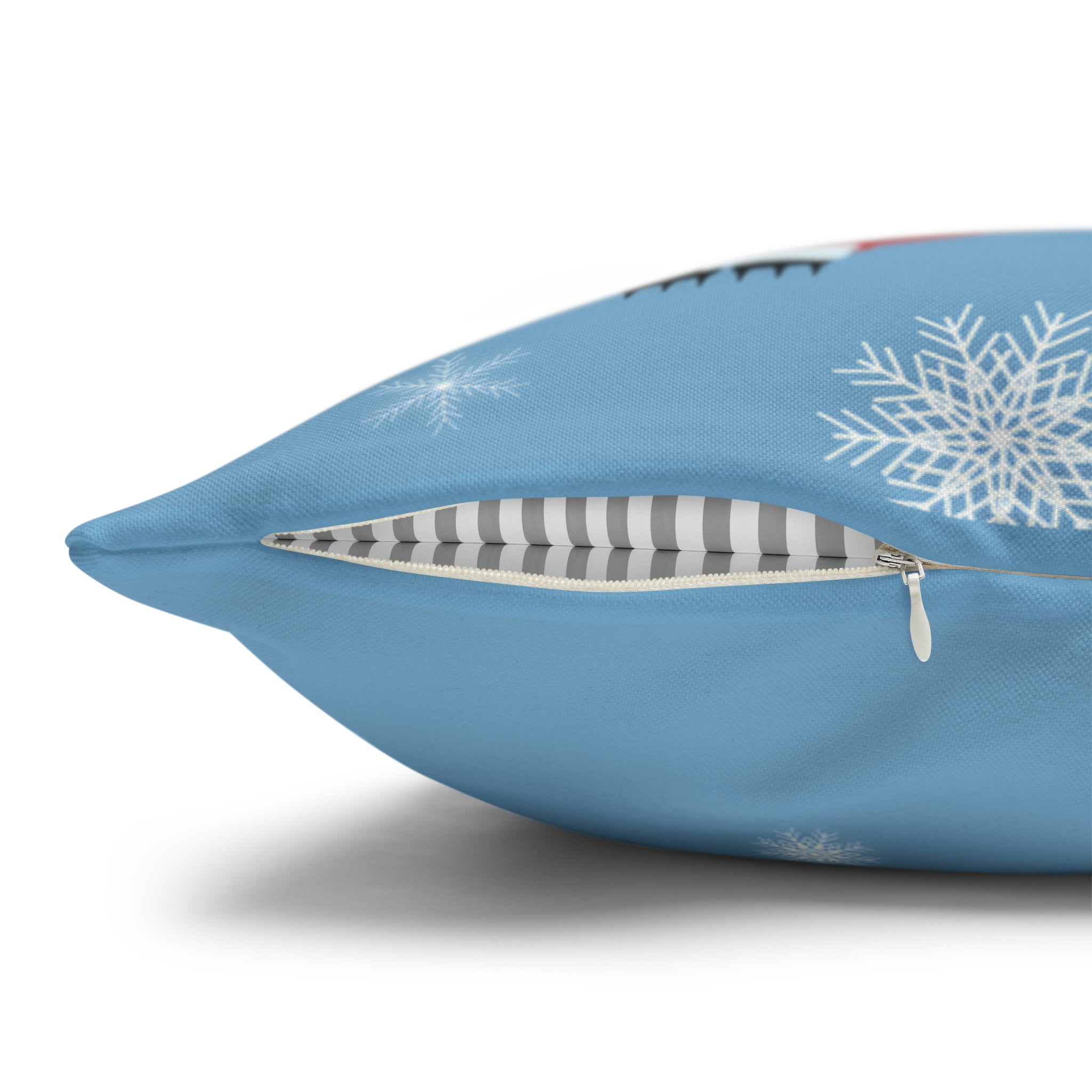 Kate McEnroe New York Atomic Kitschy Cat Retro Christmas Pillow Cover, Mid Century Modern Holiday Decor, Orange, MCM Xmas Cushion CoversThrow Pillow Covers26787956421832633893