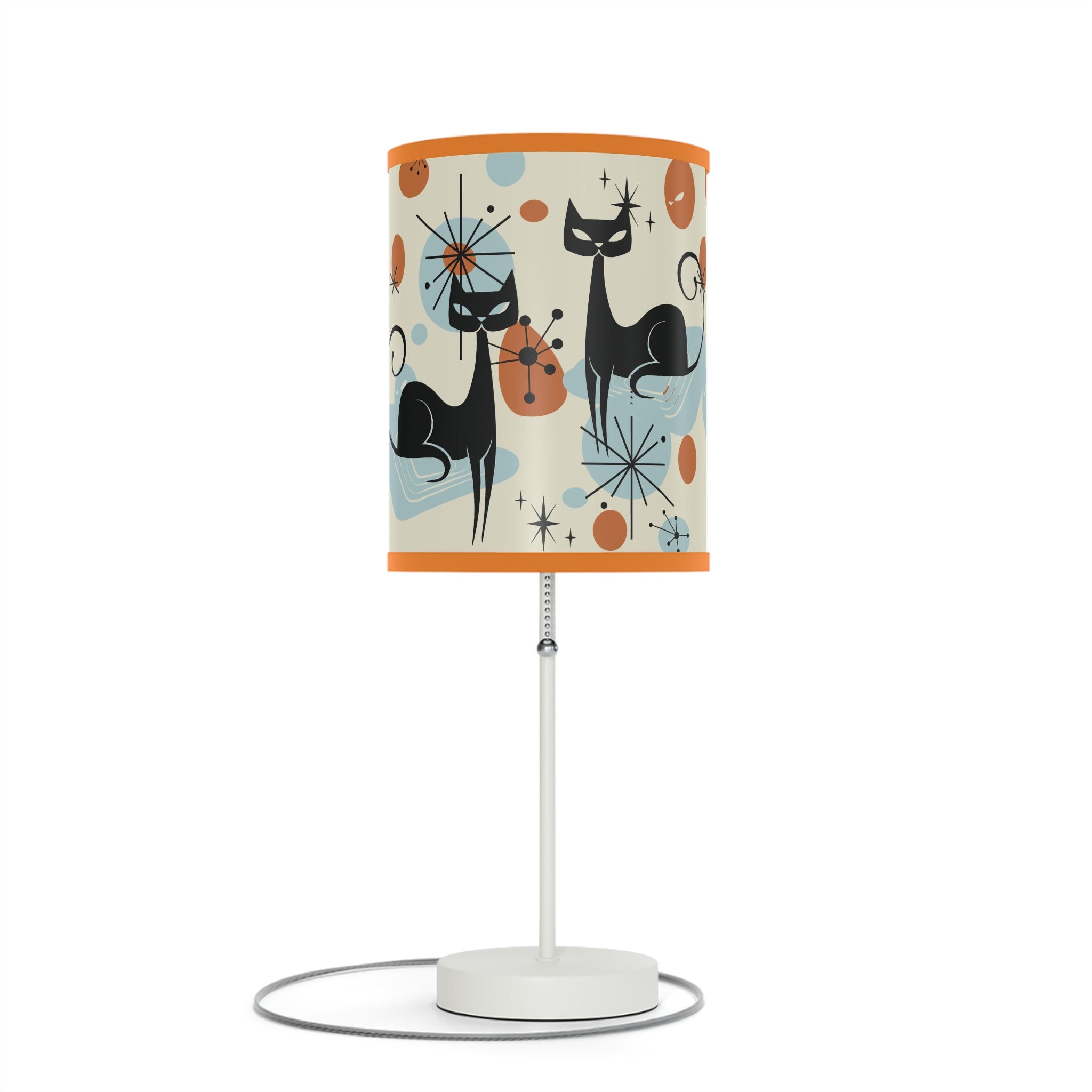 Kate McEnroe New York Atomic Kitschy Cat Table Lamp, Mid Century Modern, Retro 50s Starburst Accent LightTable Lamps10637611238699866181