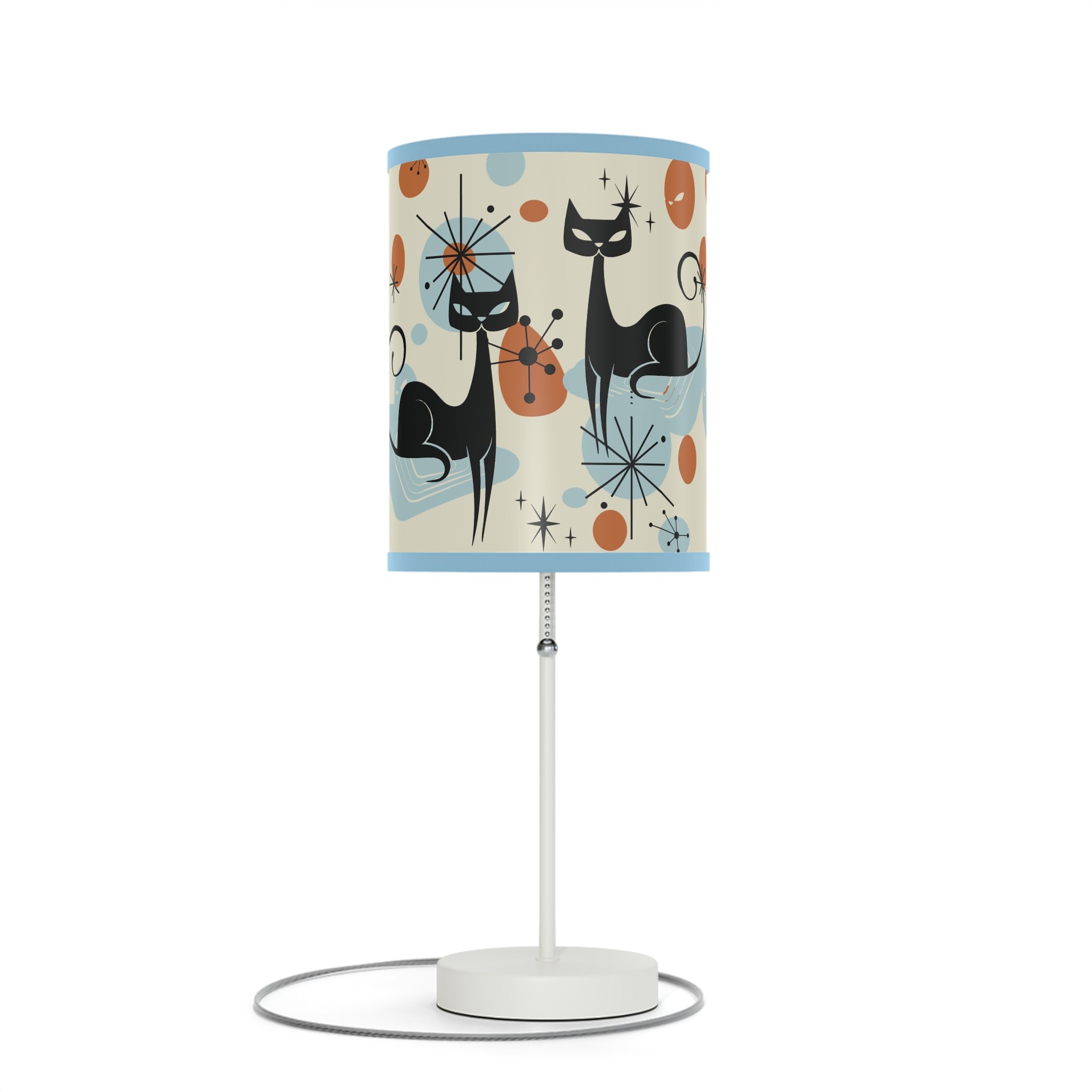 Kate McEnroe New York Atomic Kitschy Cat Table Lamp, Mid Century Modern, Retro 50s Starburst Accent LightTable Lamps77355713775027940343