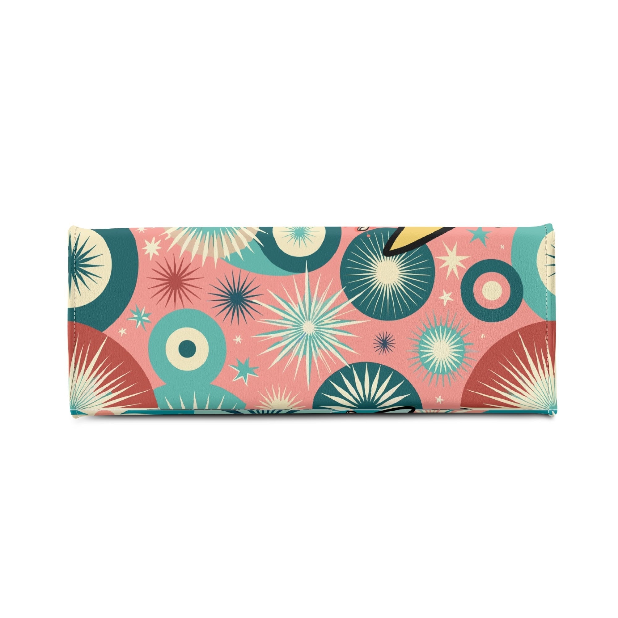 Kate McEnroe New York Atomic Kitschy Poodle Retro Handbag, Mid Century Modern Starburst 50s PurseHandbagsNKQ4EE1N - 1