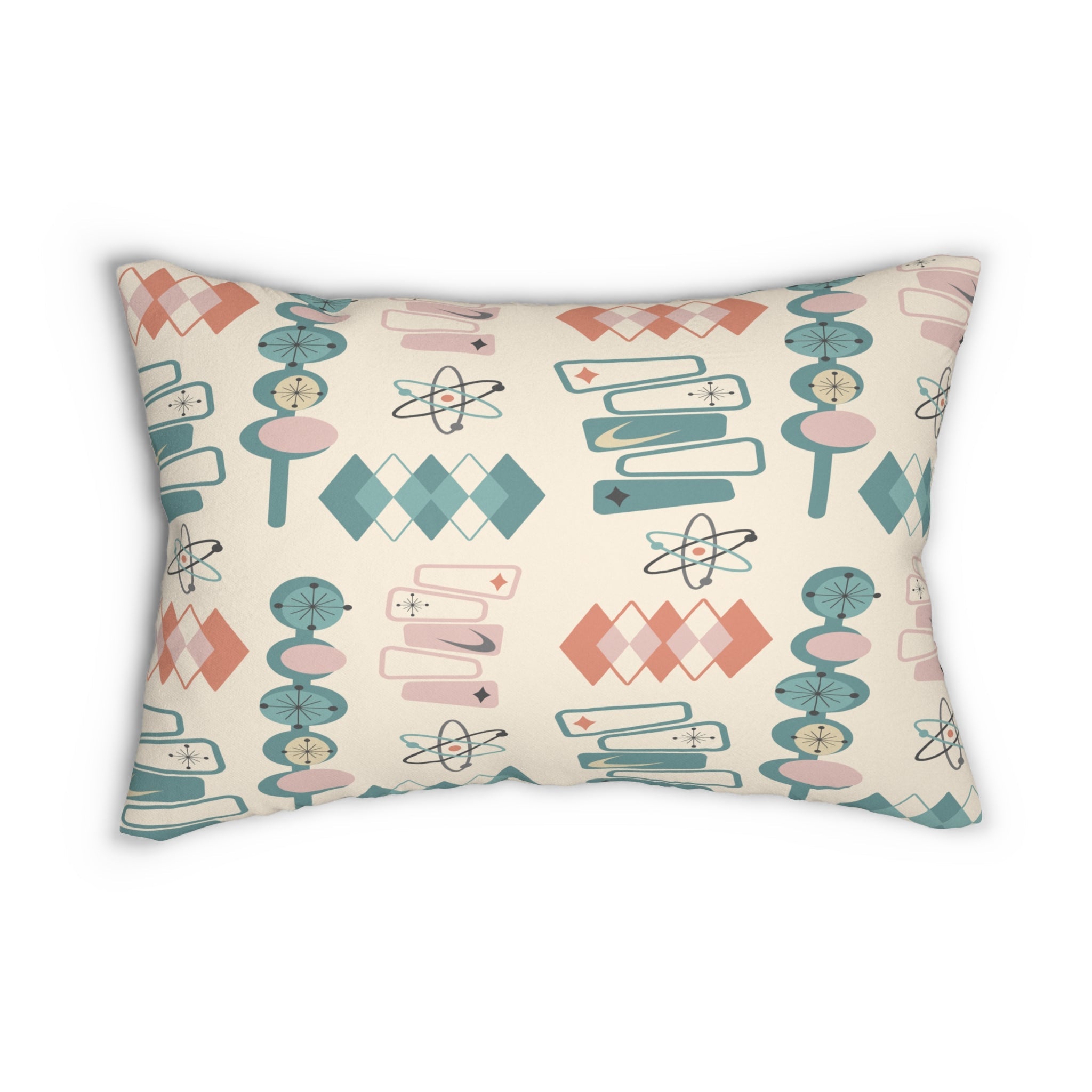 Kate McEnroe New York Atomic Sputnik Geometric Mid Century Modern Retro Lumbar PillowLumbar Pillows22397983590557875266