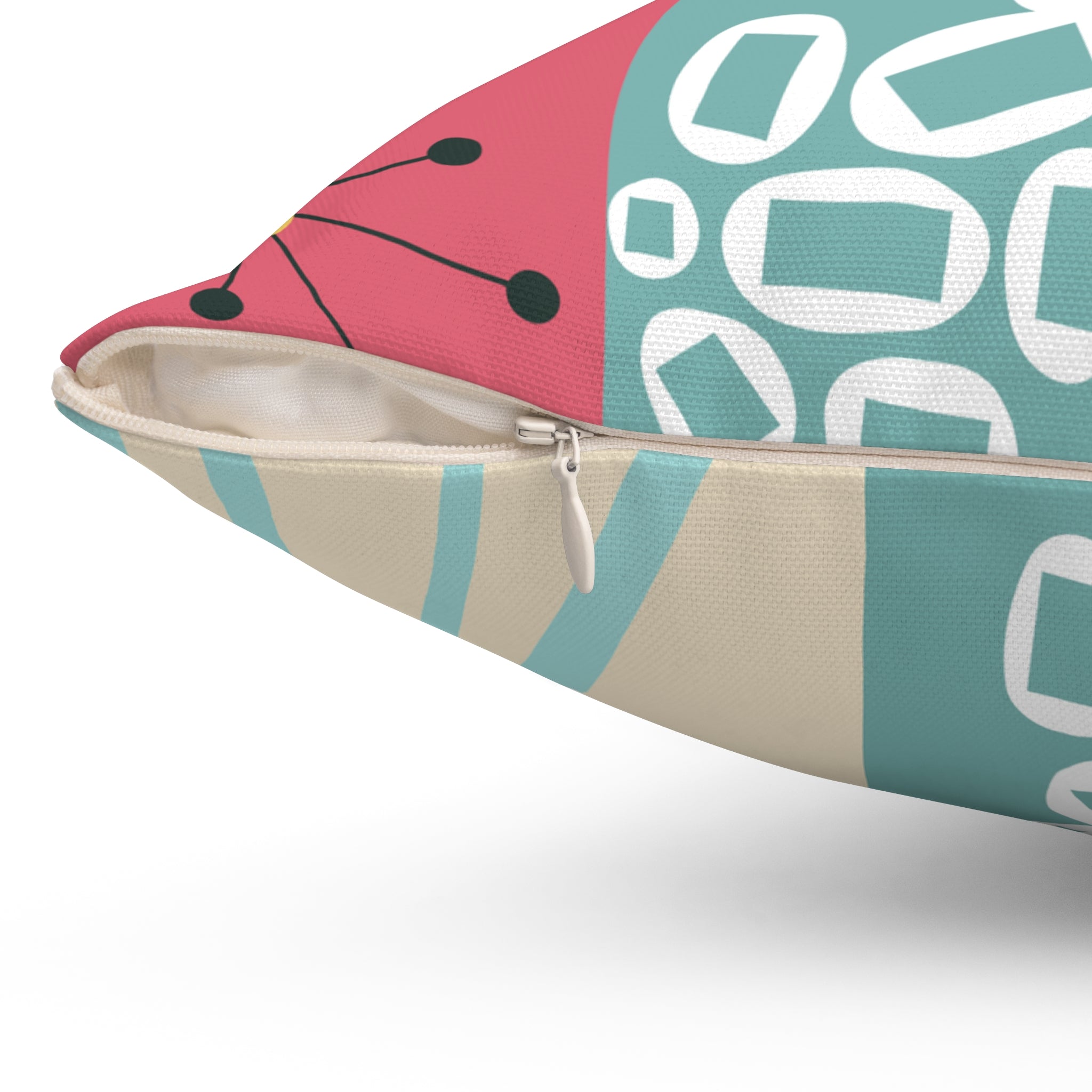 Kate McEnroe New York Atomic Starburst Orbs Pillow, Mid Century Modern ThrowThrow Pillows16661832508099419262