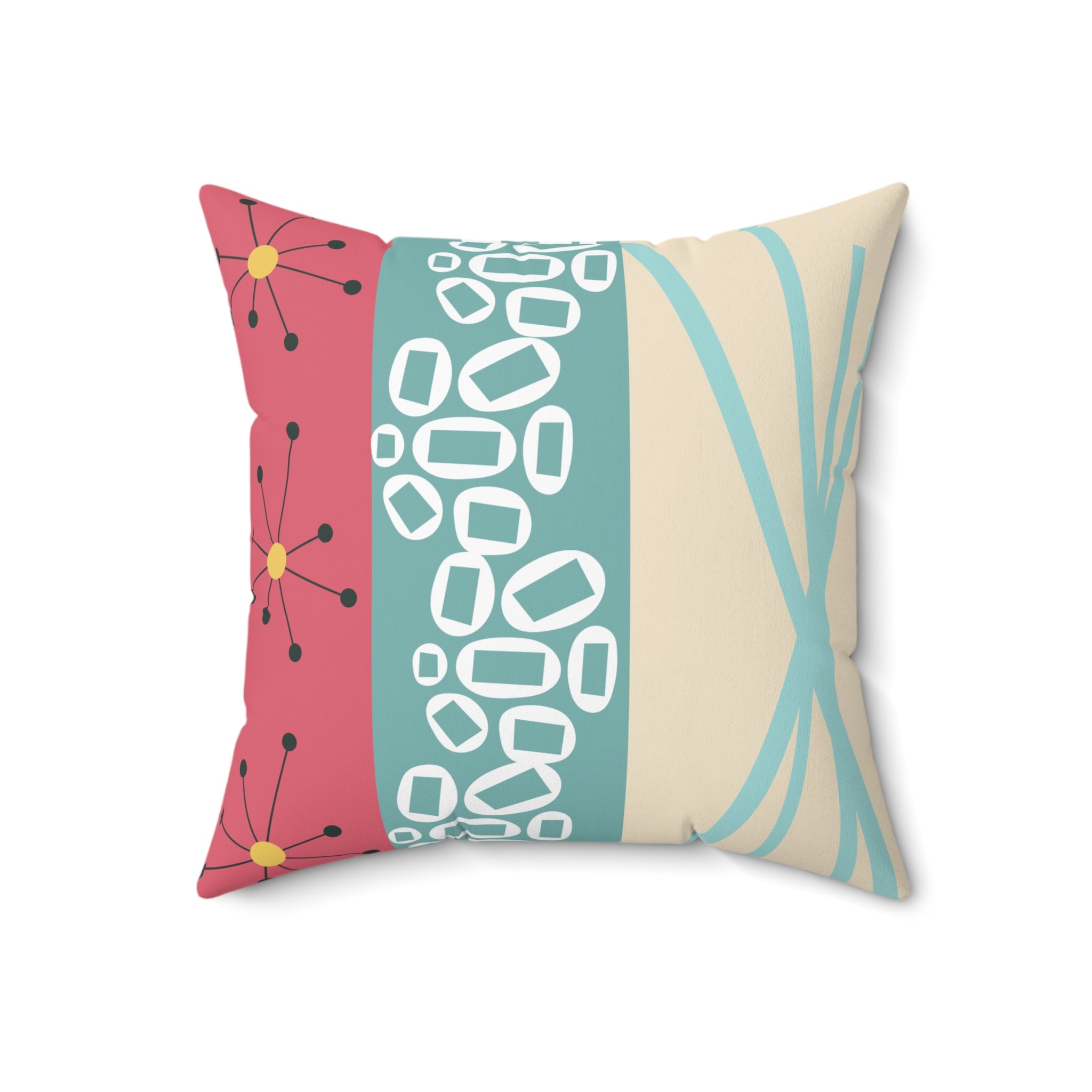 Kate McEnroe New York Atomic Starburst Orbs Pillow, Mid Century Modern ThrowThrow Pillows16661832508099419262