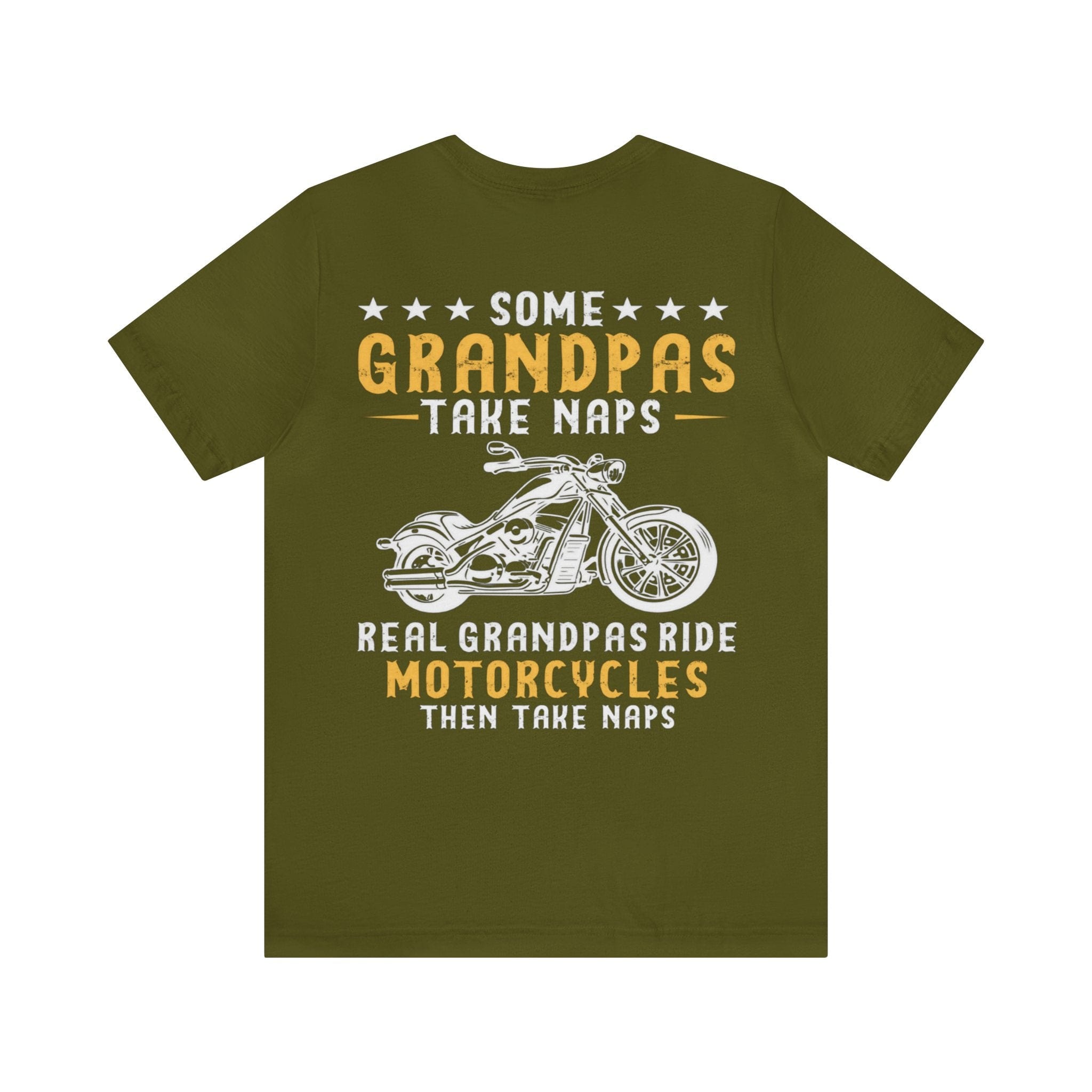 Kate McEnroe New York Biker Grandpa Shirt, Real Grandpas Ride Motorcycles Then Take Naps Shirt, Funny Biker Shirt