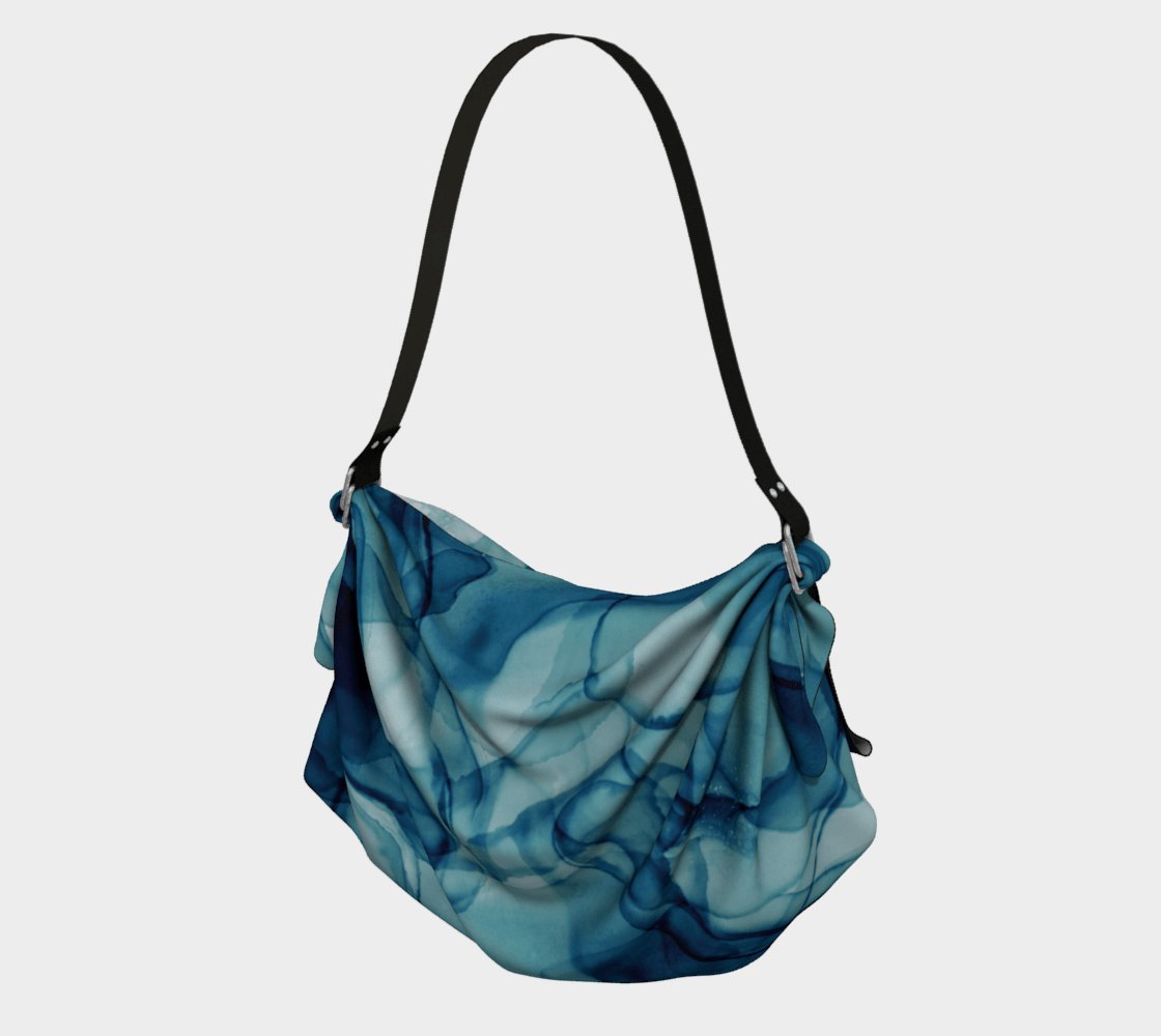 Kate McEnroe New York Blue Smoke Origami Tote BagHandbags5494014|black|regular
