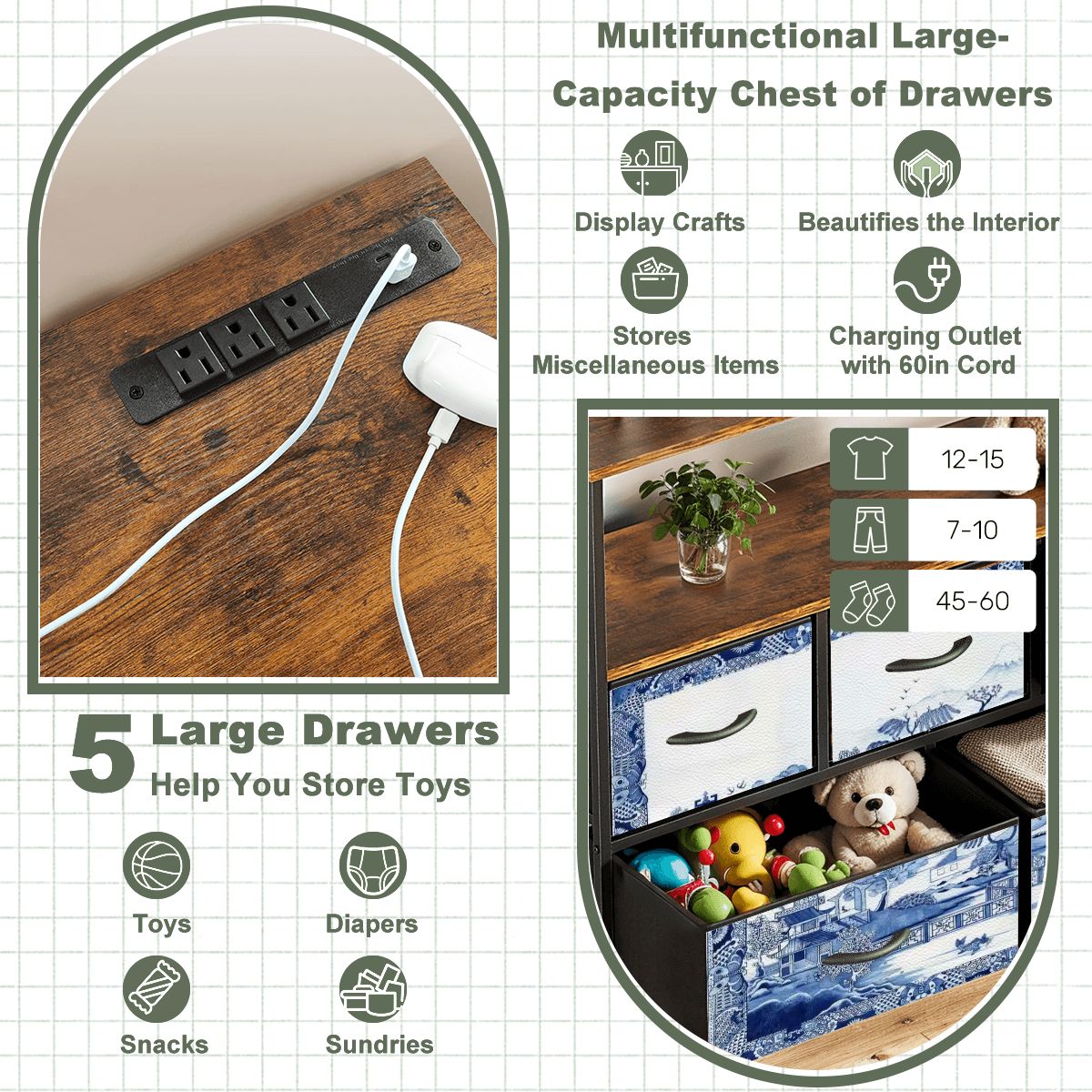 Kate McEnroe New York Blue Willow Chinoiserie TV Stand Dresser Media Console StorageTV StandsrIPmpEFO4N