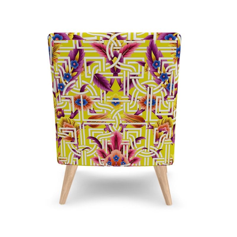 Kate McEnroe New York Cadenza Florale Maze Accent ChairAccent Chairs2340341
