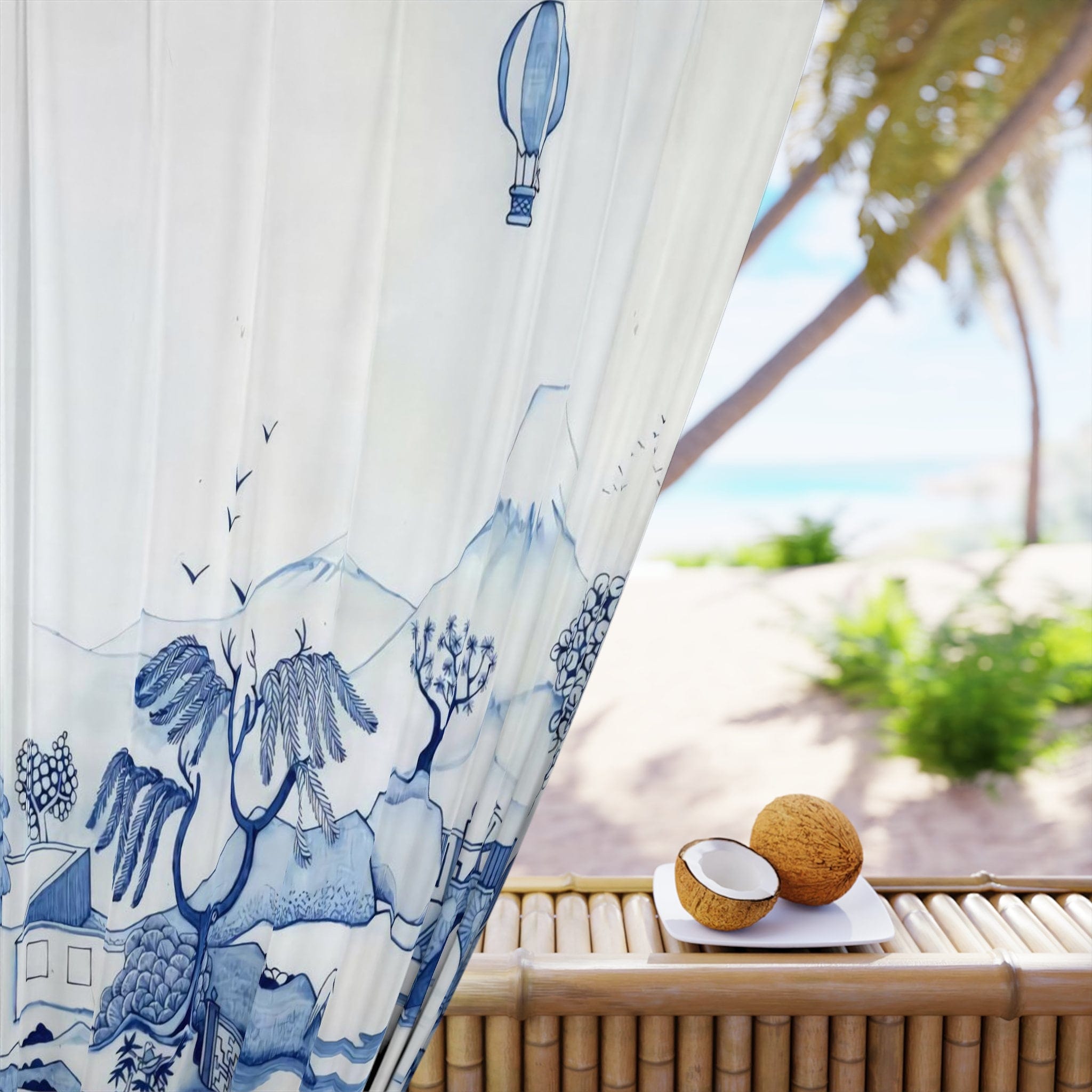 Kate McEnroe New York Chinoiserie Blue Willow