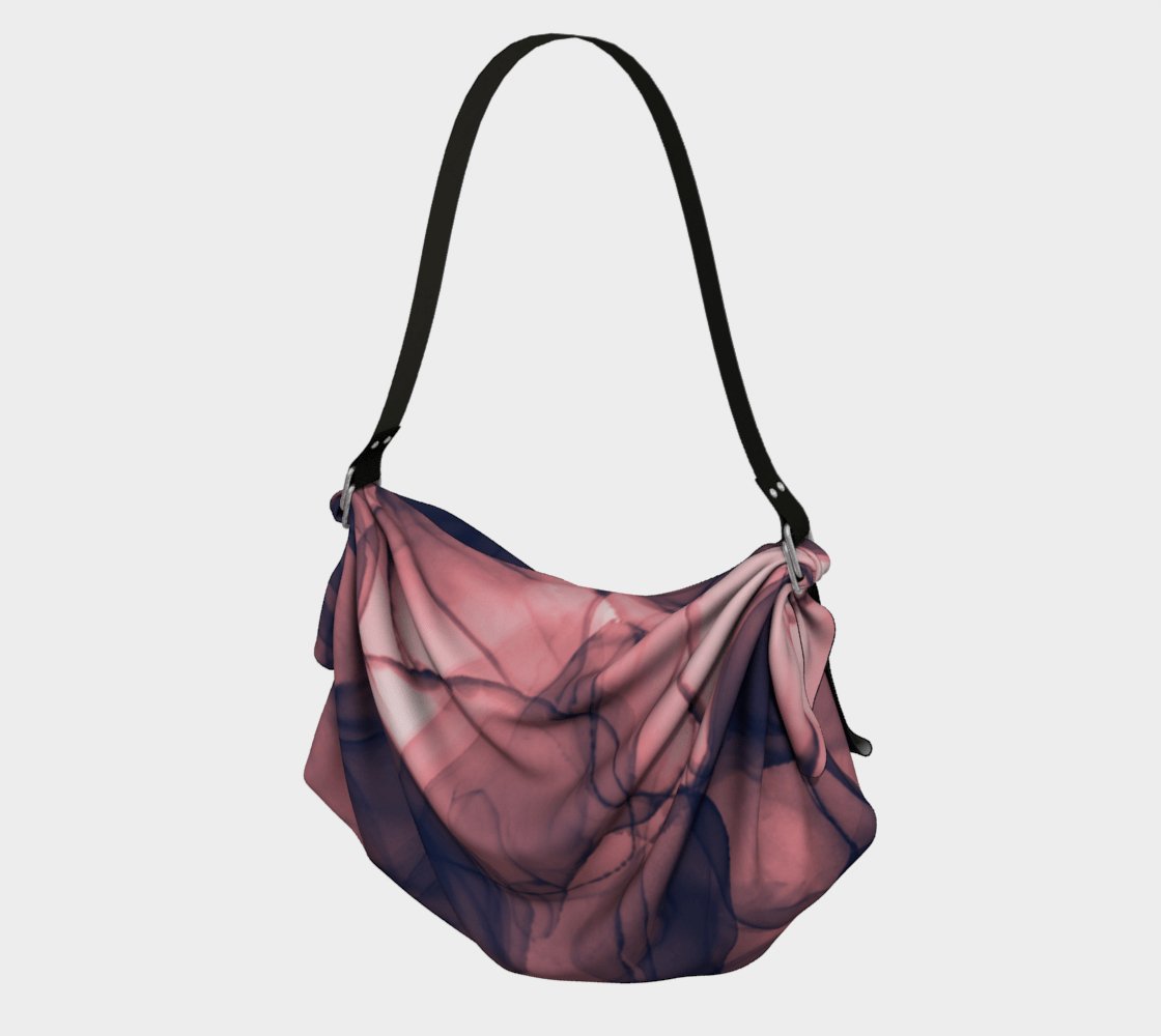Kate McEnroe New York Coral Smoke Origami Tote BagHandbags5494005|black|regular
