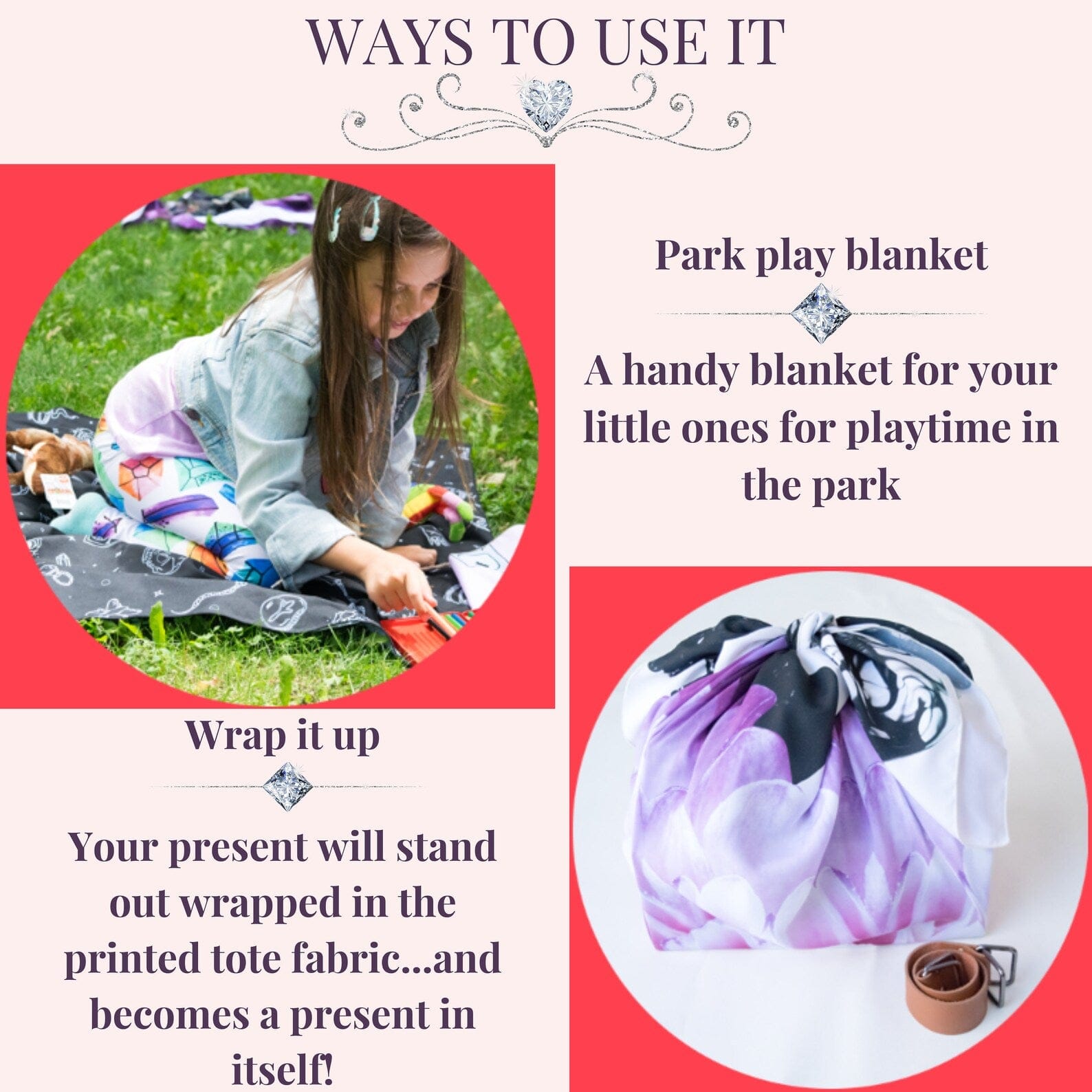 Kate McEnroe New York Coral Smoke Origami Tote BagHandbags5494005|black|regular