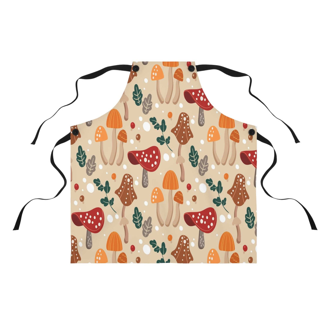 Kate McEnroe New York Cottagecore Mushroom Apron, Whimsical Mushroom Toadstool Floral Chef Apron, Mothers Day Gift, Chef Gift, Kitchen Gifts Aprons One Size 26822024541472216118