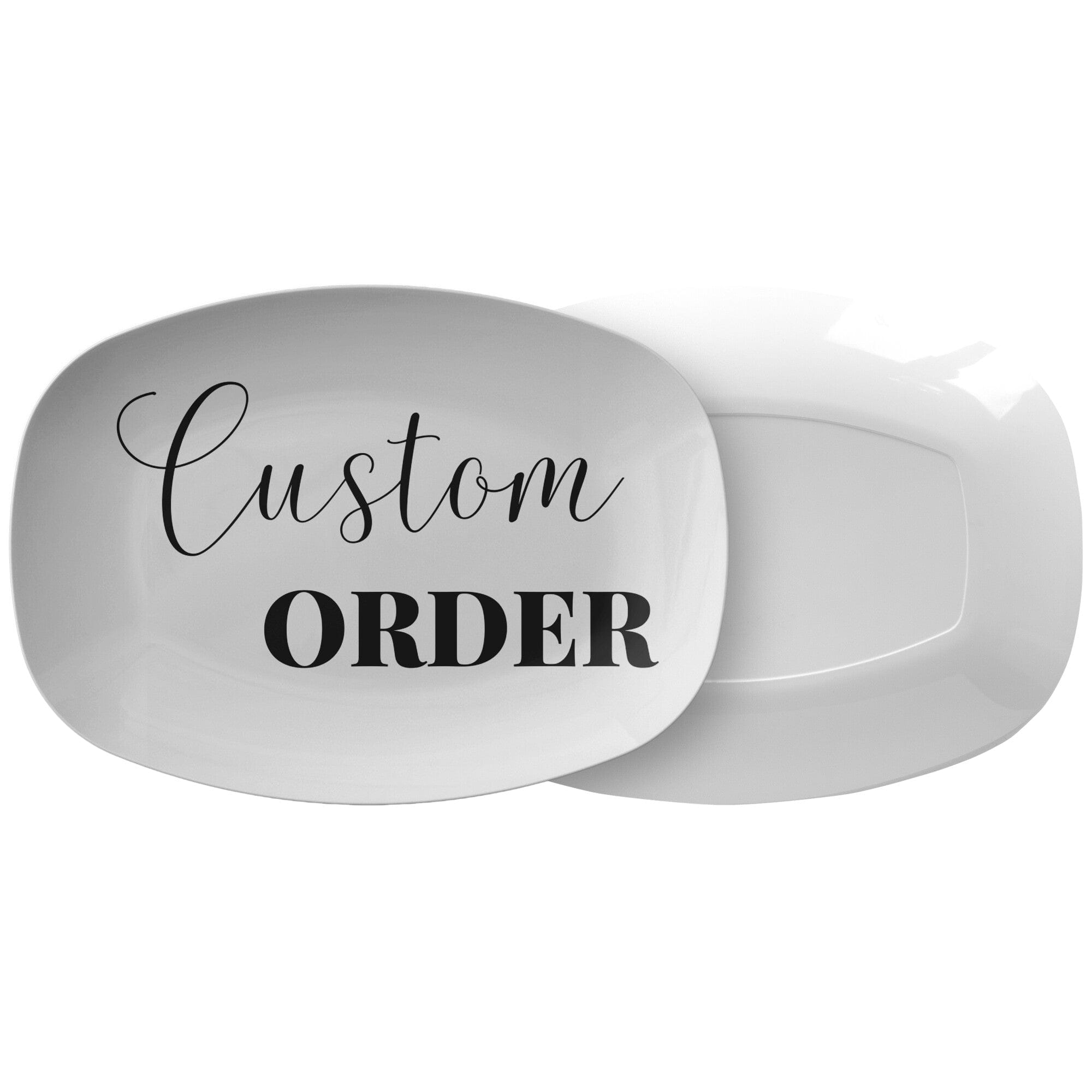 Kate McEnroe New York Custom & Personalized Platter, Personalize with Your Text, Photo, Logo or Art.Serving Platters9727