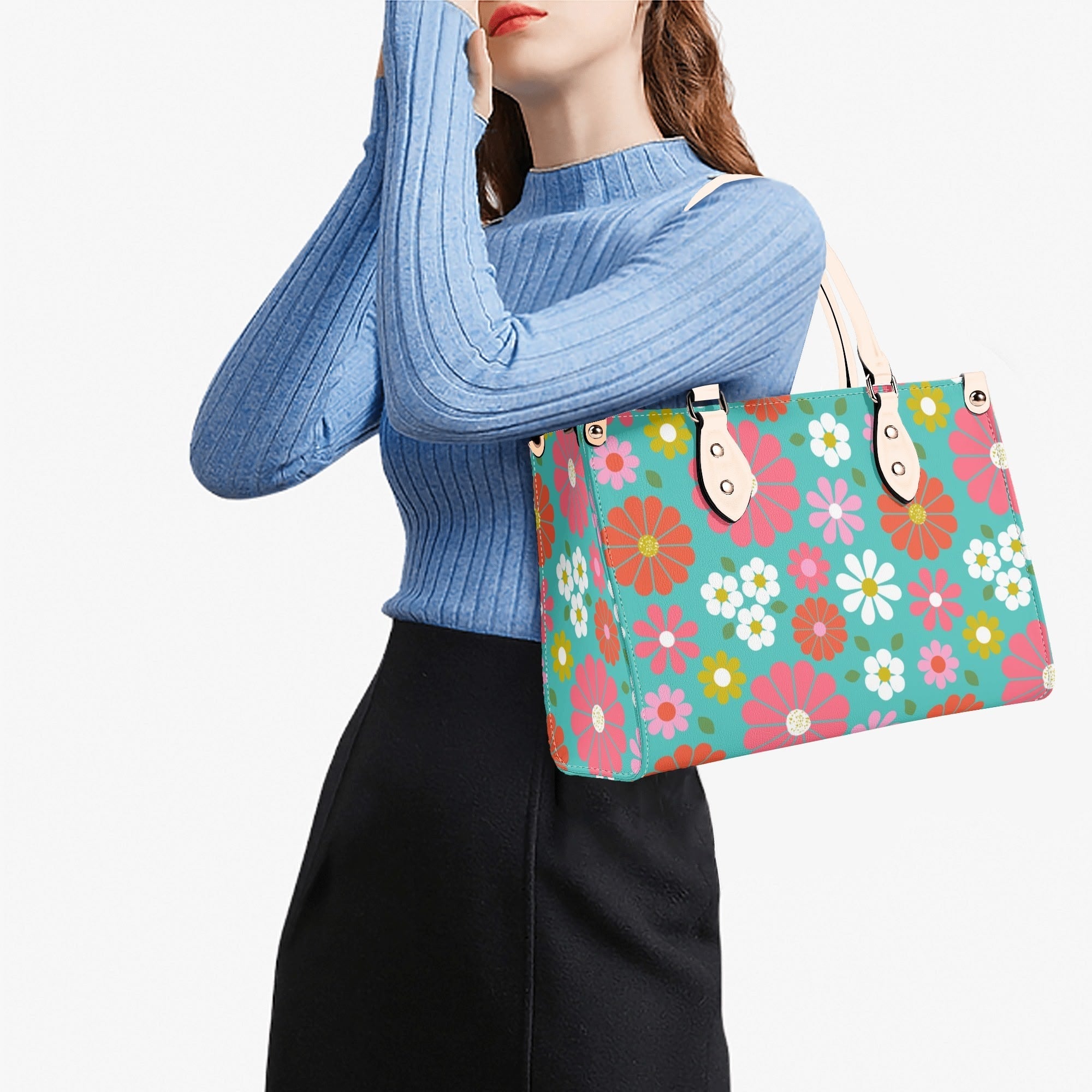 Kate McEnroe New York Flower Power MCM 1970s Groovy Retro HandbagHandbagsYP626JZN - 1