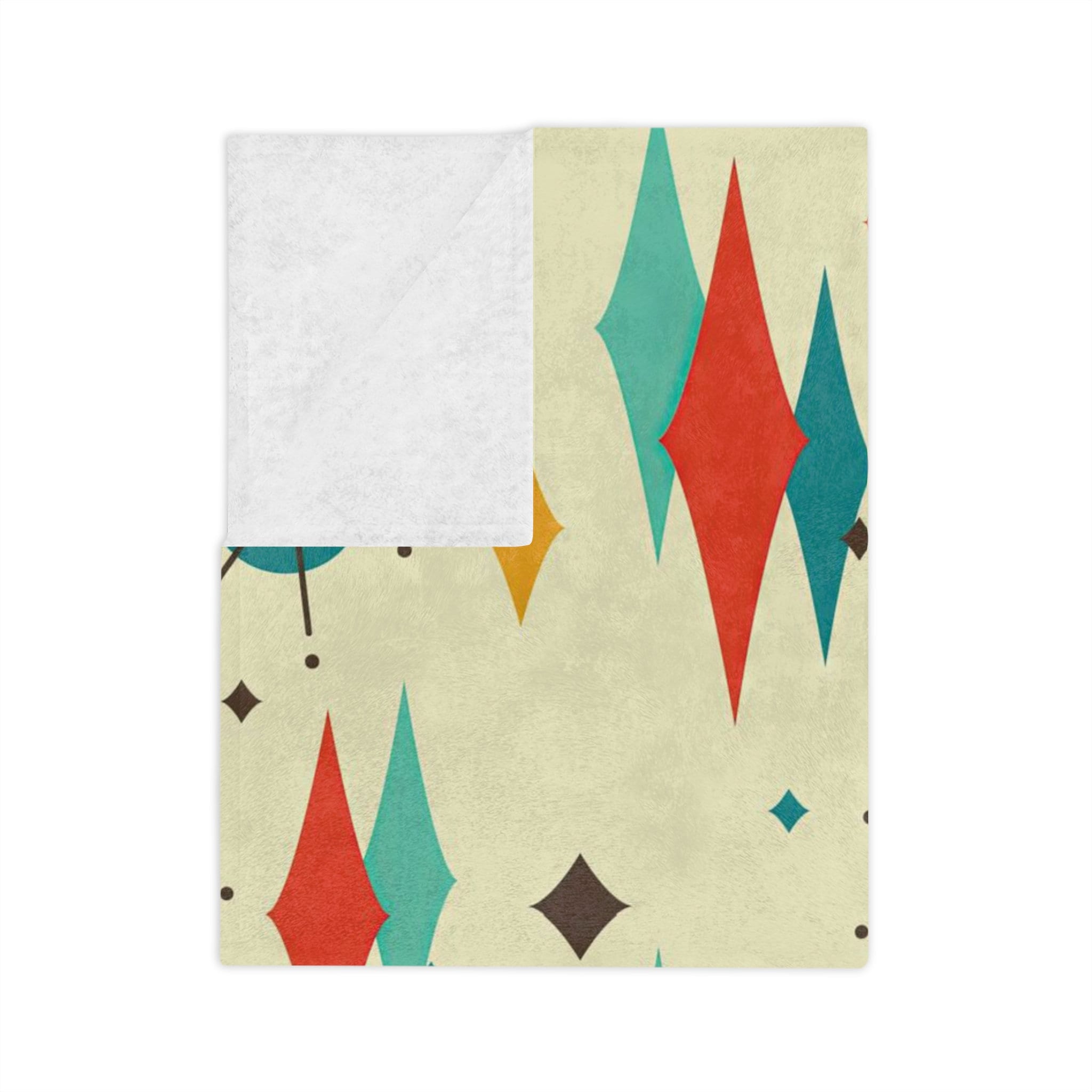 Kate McEnroe New York Franciscan Diamond Starburst Mid Century Modern BlanketBlankets82988108776227672759