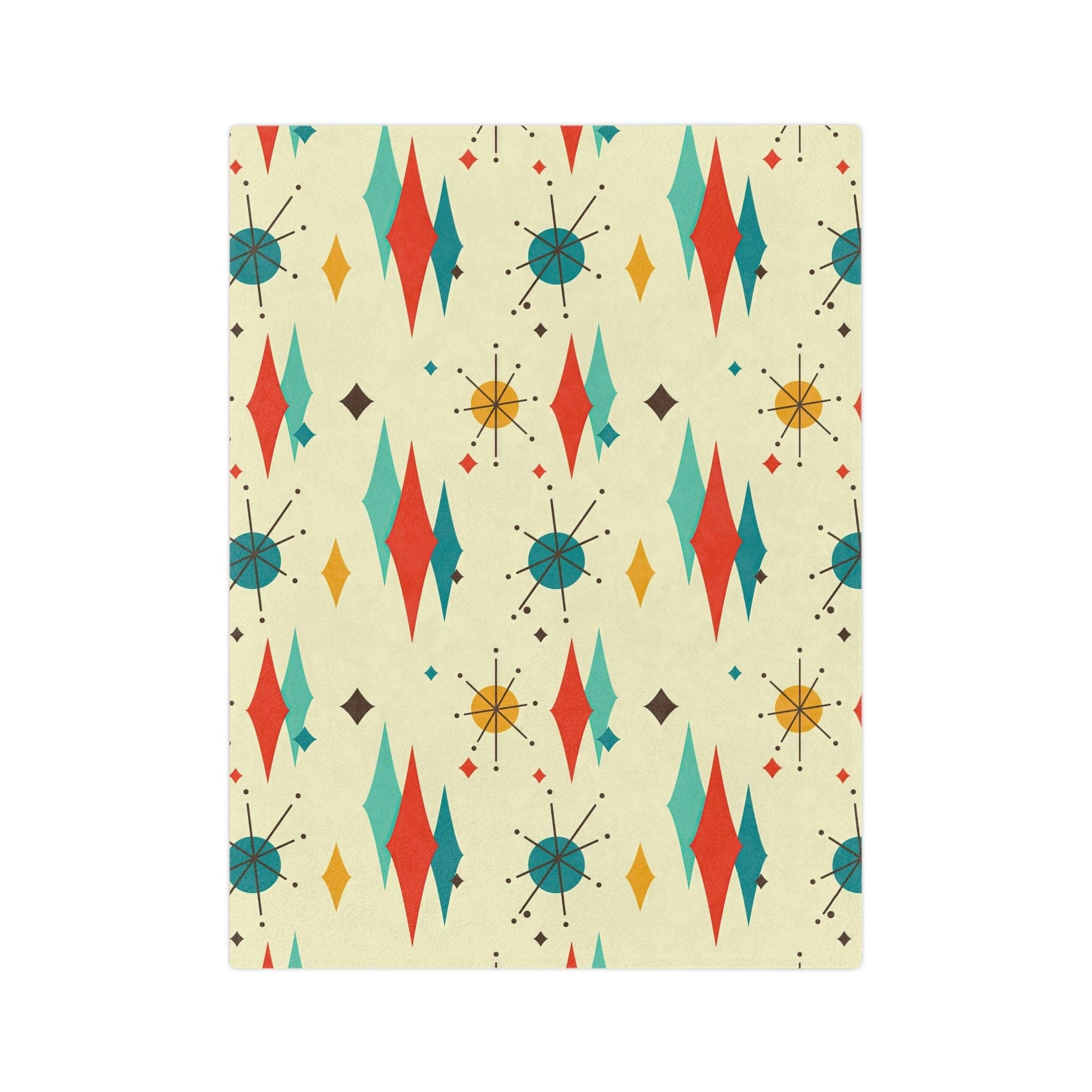 Kate McEnroe New York Franciscan Diamond Starburst Mid Century Modern BlanketBlankets82988108776227672759