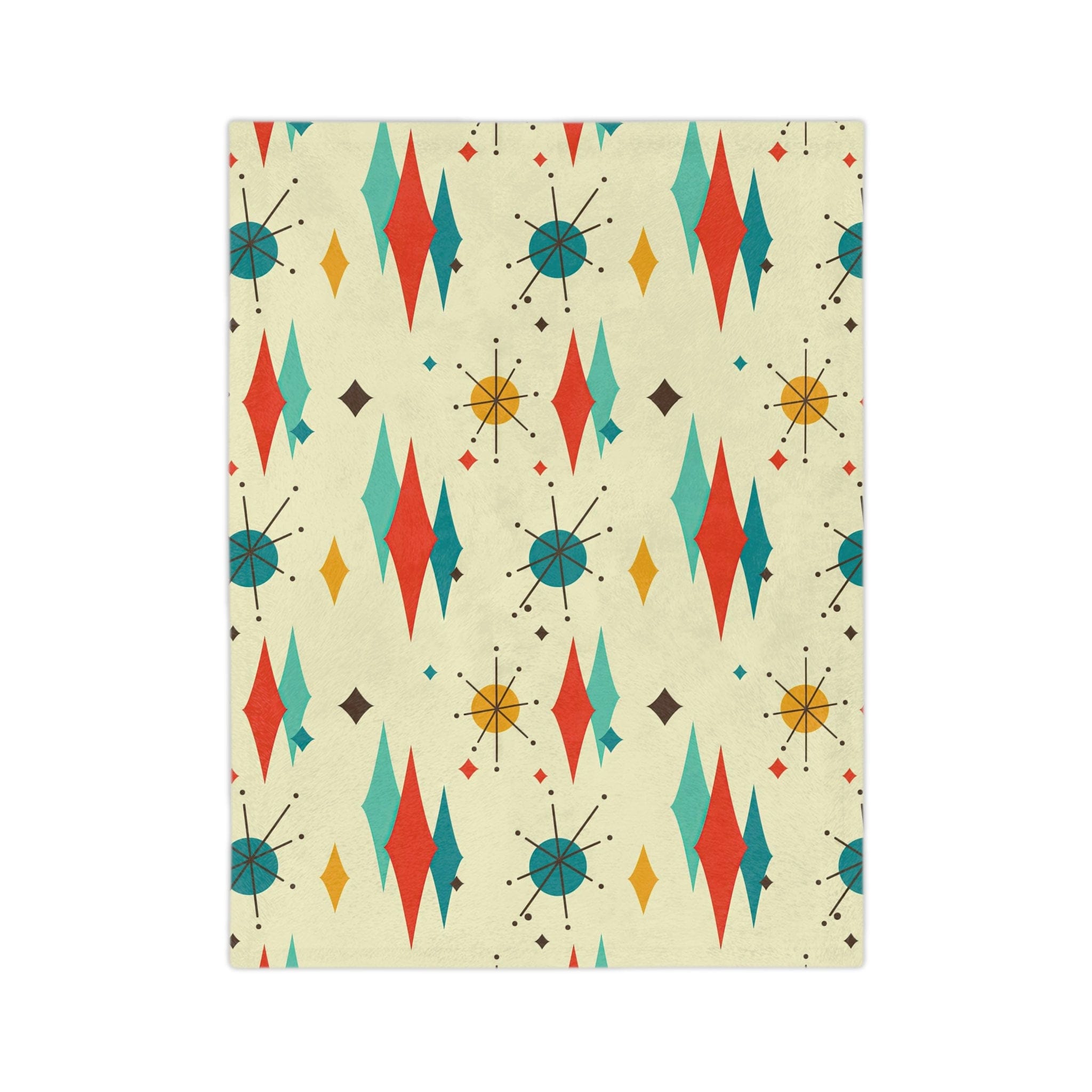 Kate McEnroe New York Franciscan Diamond Starburst Mid Century Modern BlanketBlankets82988108776227672759