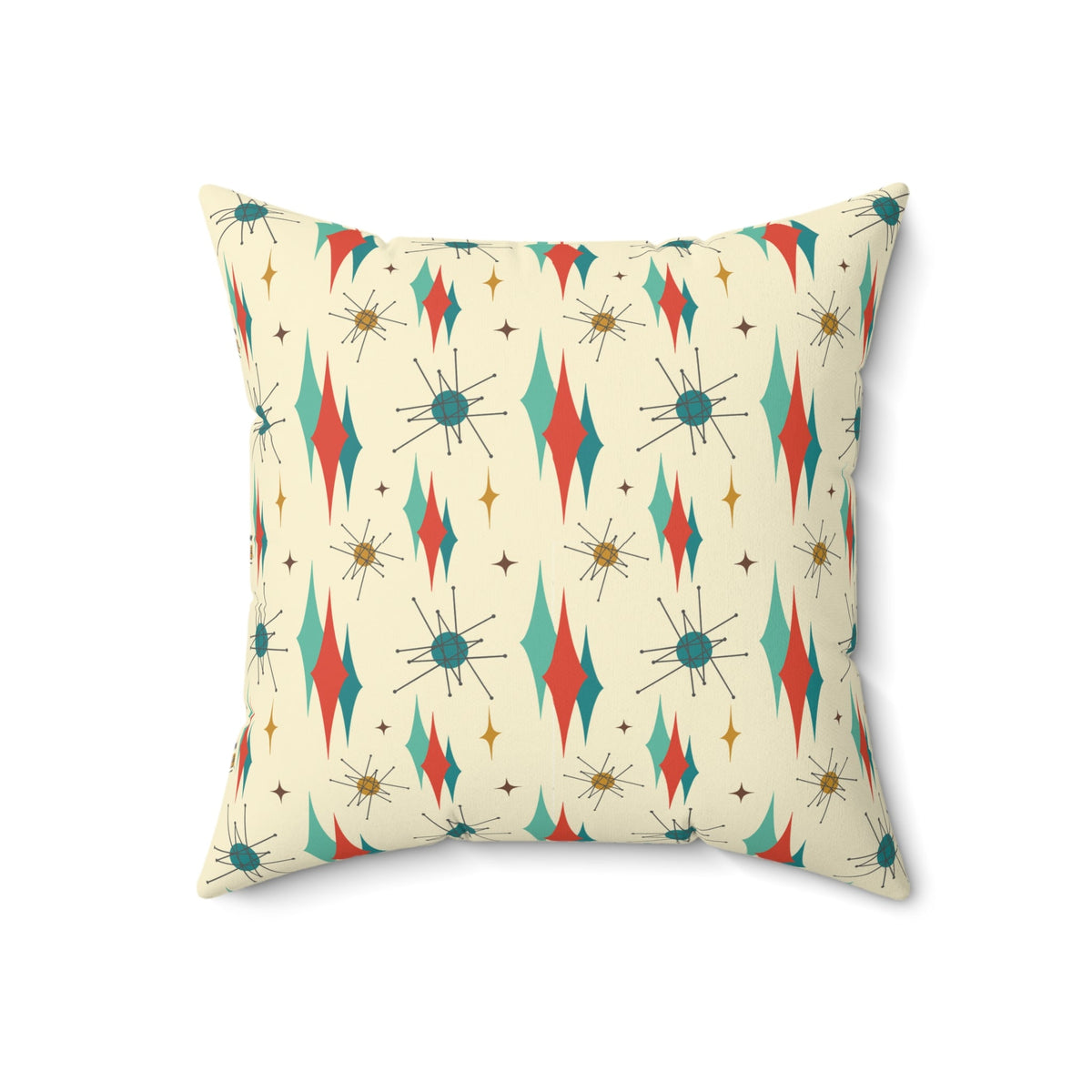 Kate McEnroe New York Franciscan Starburst 1950s Mid Century Modern Throw PillowThrow Pillows29824527016357634190