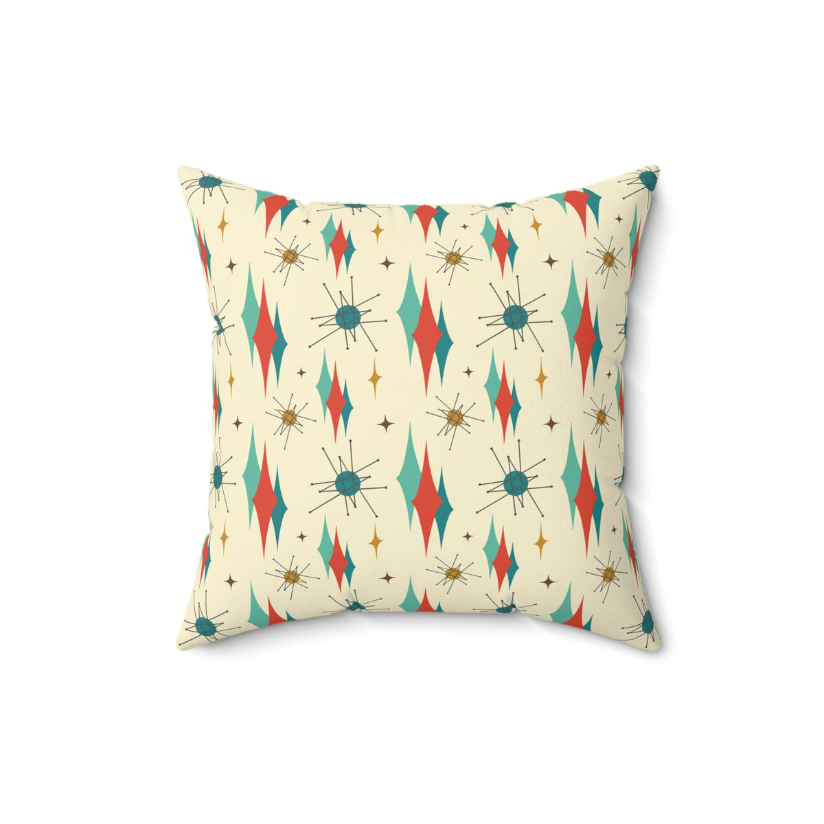 Kate McEnroe New York Franciscan Starburst 1950s Mid Century Modern Throw PillowThrow Pillows29824527016357634190