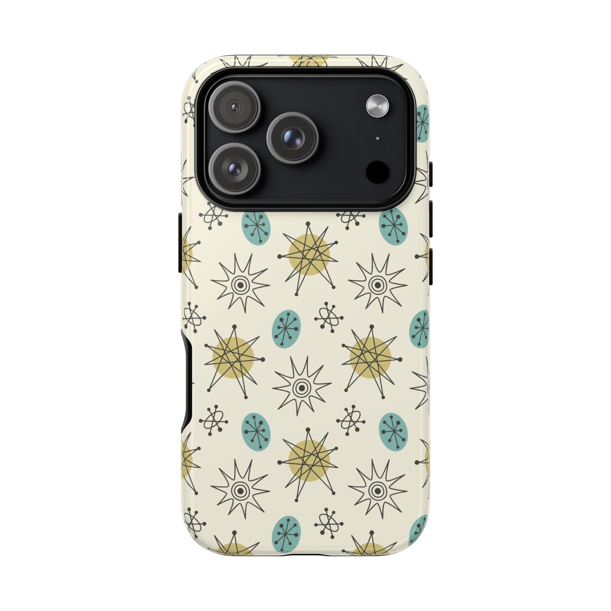 Kate McEnroe New York Franciscan Starburst Retro iPhone 17 Case Mid Century Modern Phone CoverPhone Cases15377342454127969452