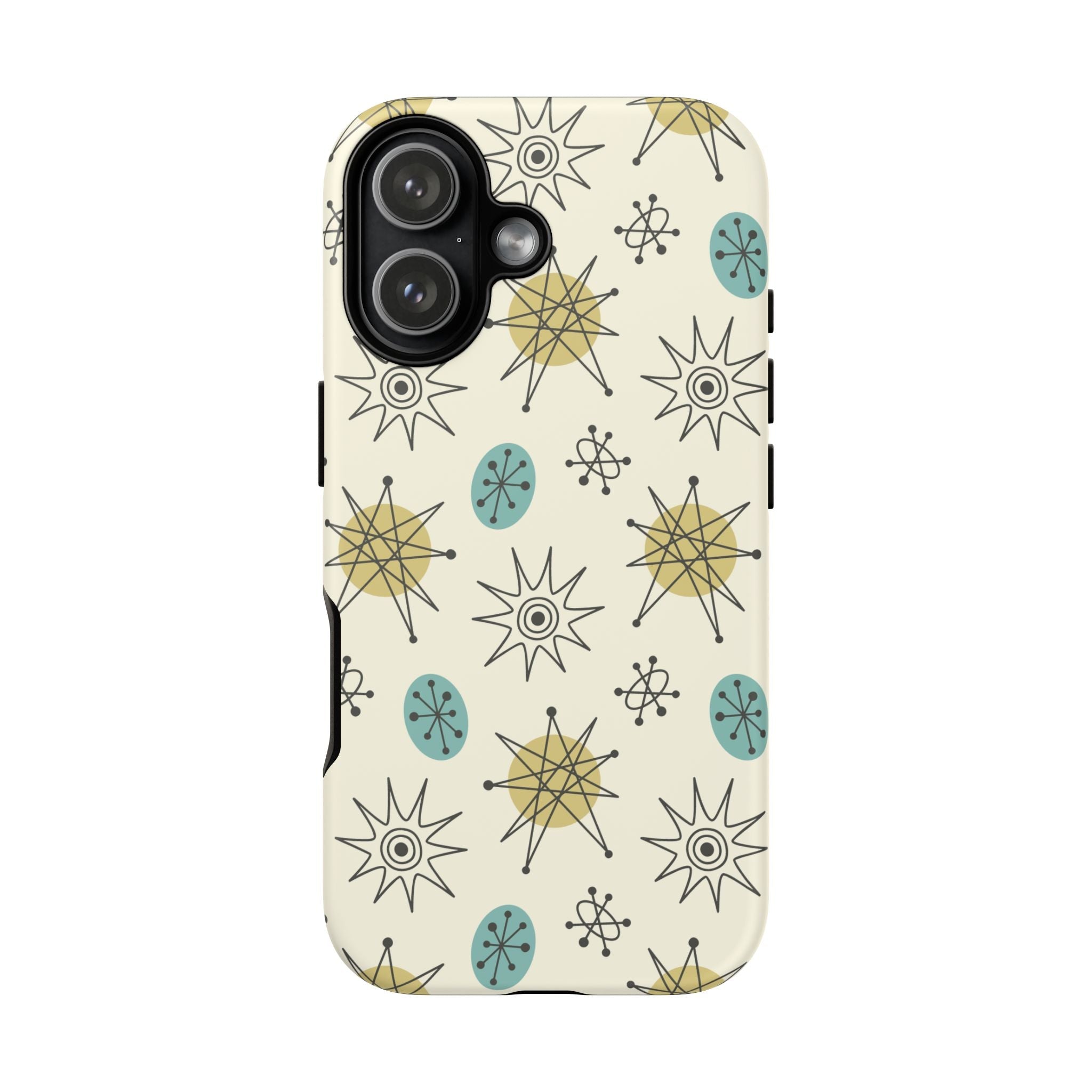 Kate McEnroe New York Franciscan Starburst Retro iPhone 17 Case Mid Century Modern Phone CoverPhone Cases20540550887427390562
