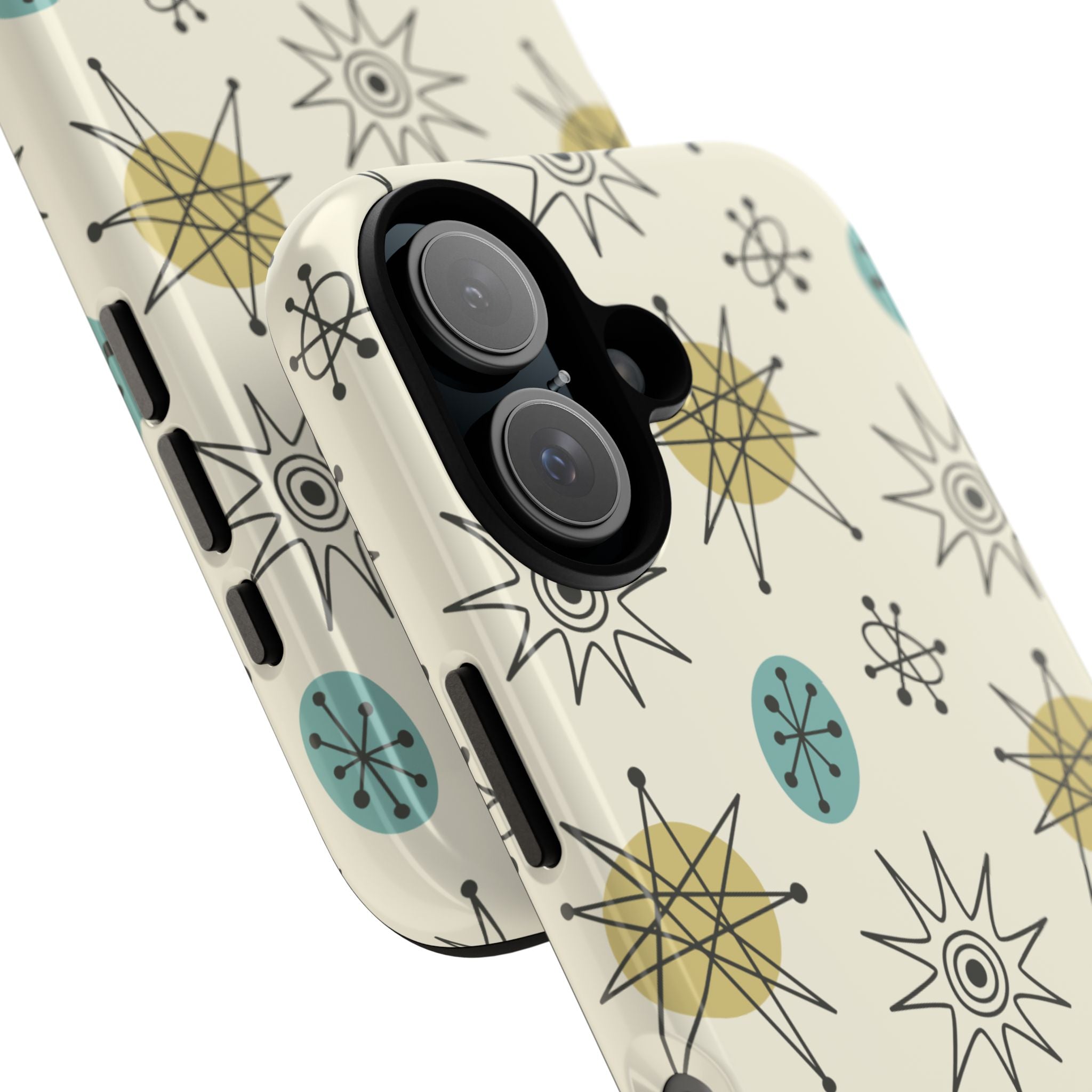 Kate McEnroe New York Franciscan Starburst Retro iPhone Case, Mid Century Modern Protective Phone CoverPhone Cases52605599350972136639