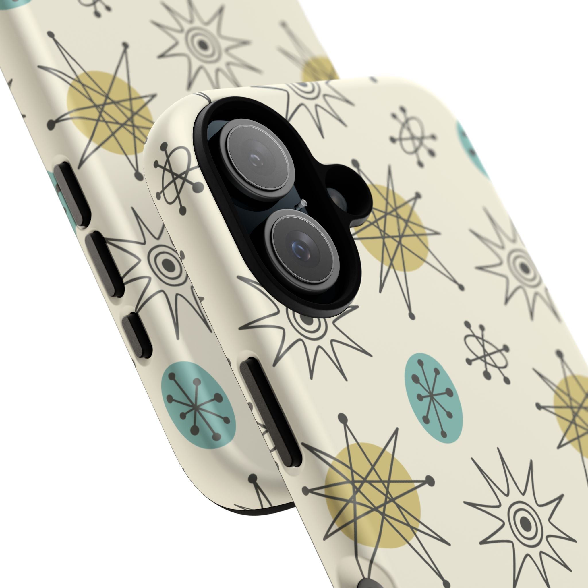 Kate McEnroe New York Franciscan Starburst Retro iPhone Case, Mid Century Modern Protective Phone CoverPhone Cases52605599350972136639