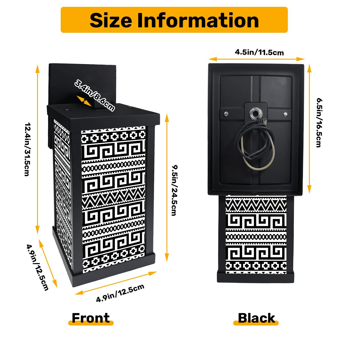 Kate McEnroe New York Greek Key Meander Wall SconceOutdoor Wall Lights1aB5oSPCbA