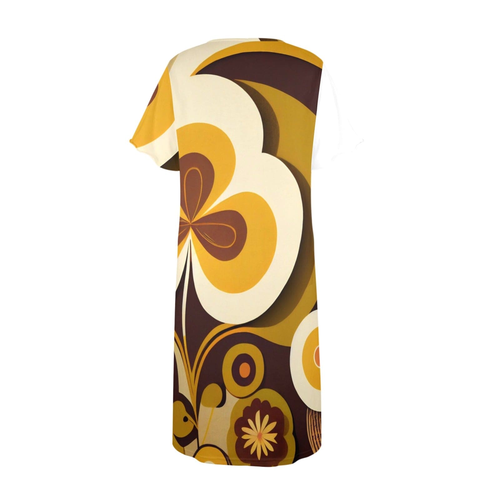 Kate McEnroe New York Groovy 60s Retro Hippie Mid Mod Flower Power Muumuu LoungewearLoungewearD2876209