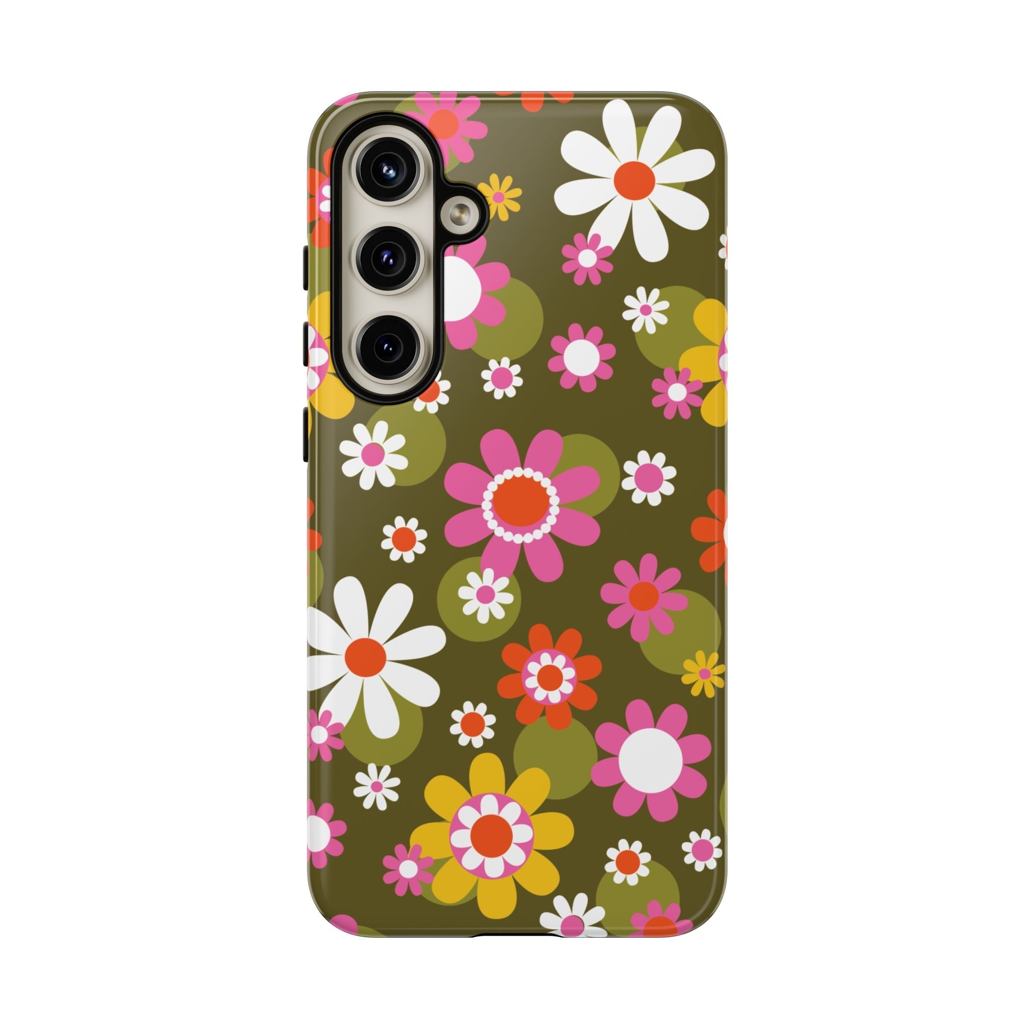 Kate McEnroe New York Groovy 70s Flower Power Retro Daisy Samsung Galaxy Series CasePhone Case20585012868506215927