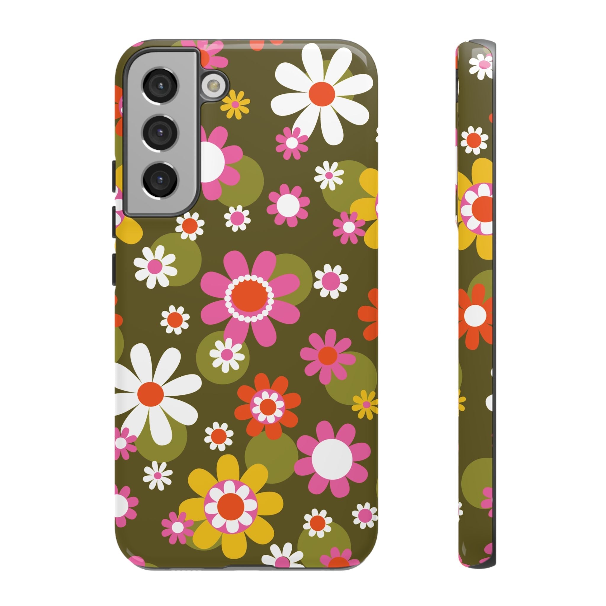 Kate McEnroe New York Groovy 70s Flower Power Retro Daisy Samsung Galaxy Series CasePhone Case25691458239196301759