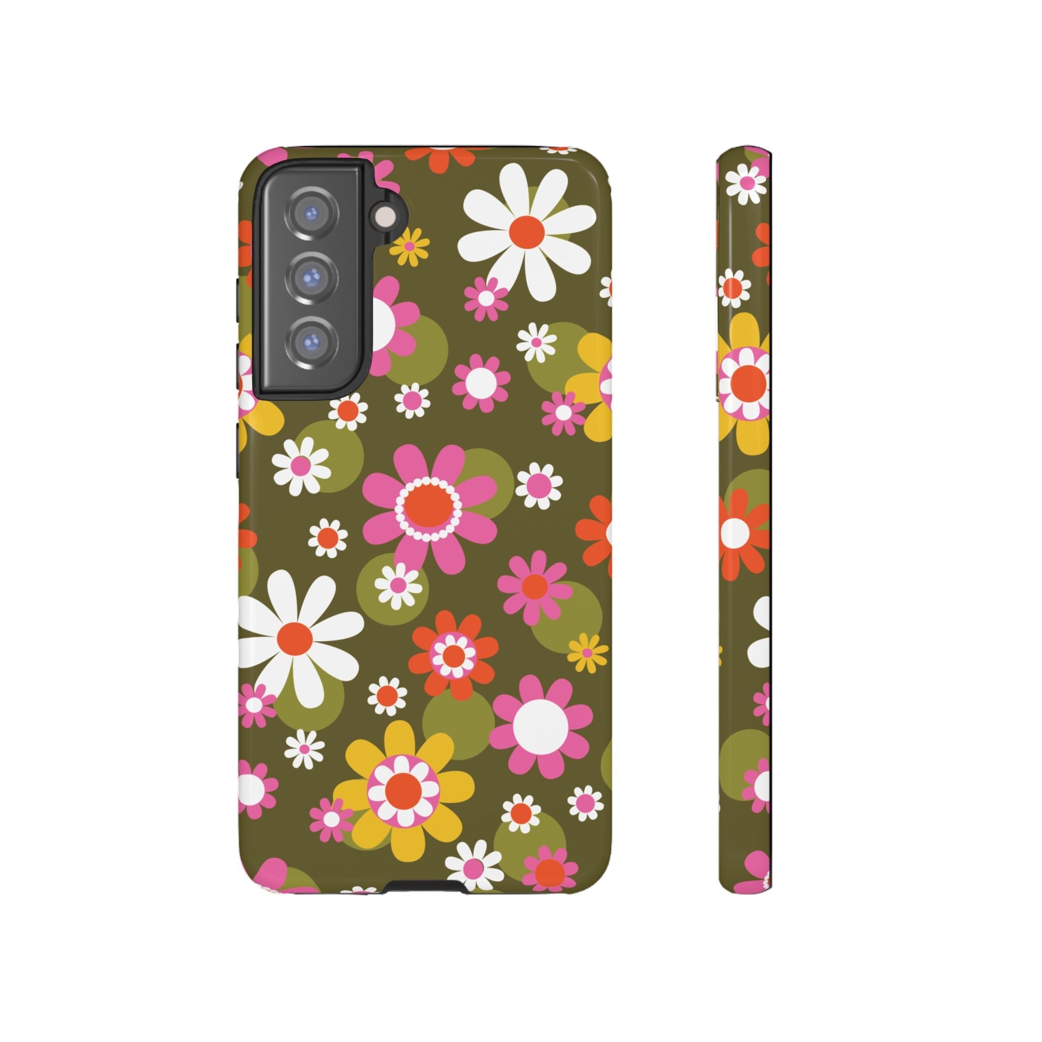 Kate McEnroe New York Groovy 70s Flower Power Retro Daisy Samsung Galaxy Series CasePhone Case27852555013132726767